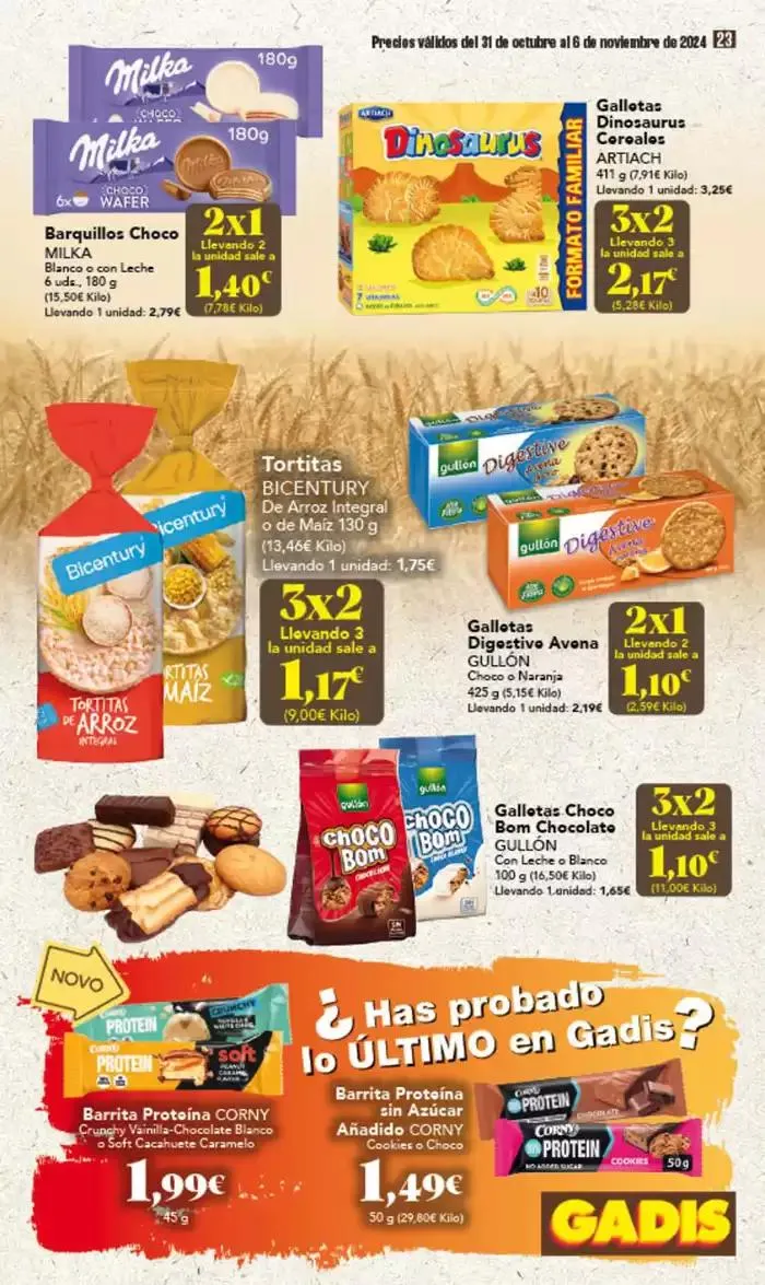Catálogo de Catálogo Gadis Galicia 31 de octubre al 6 de noviembre 2024 - Página 23