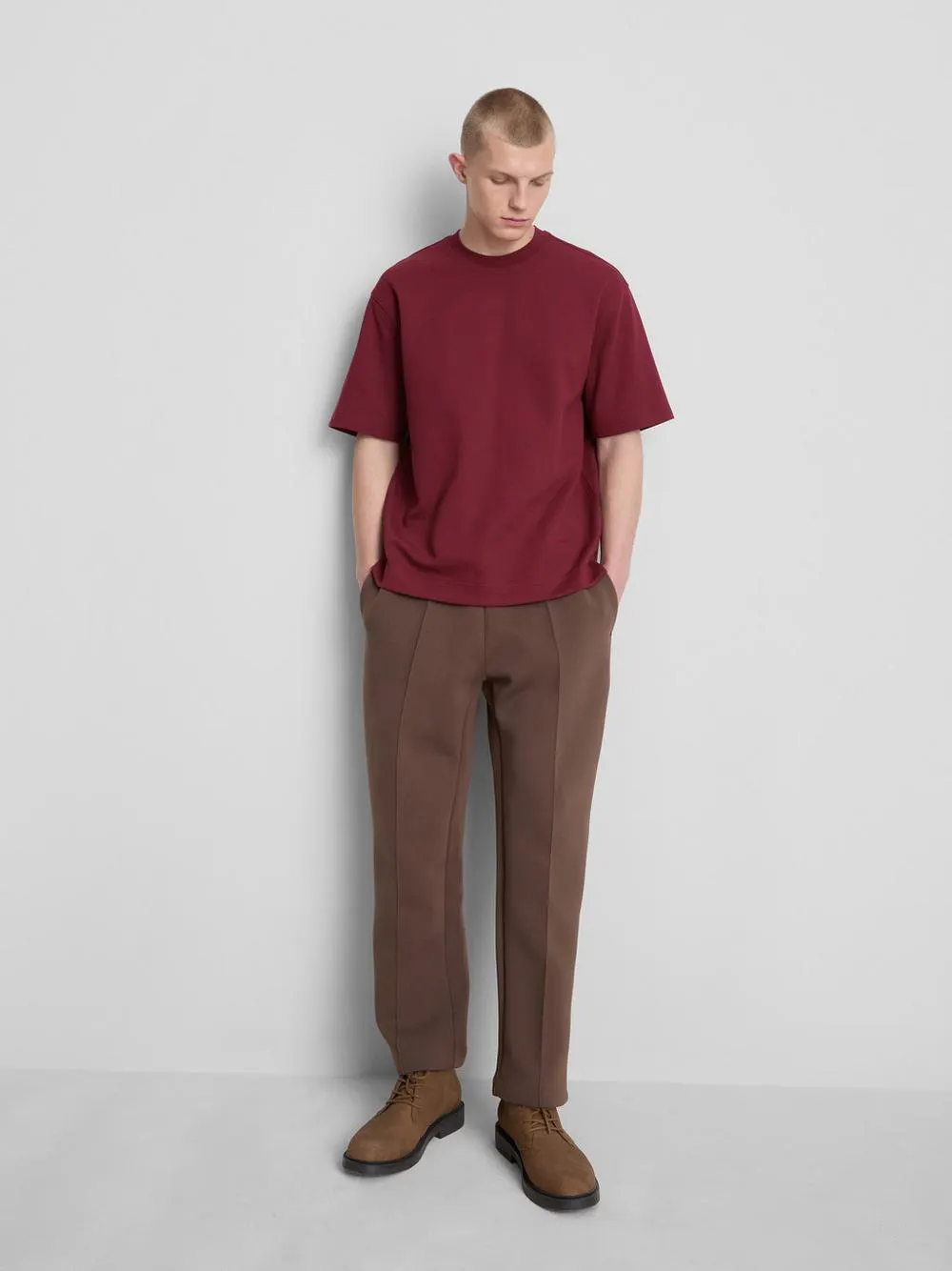 Camiseta de manga corta holgada