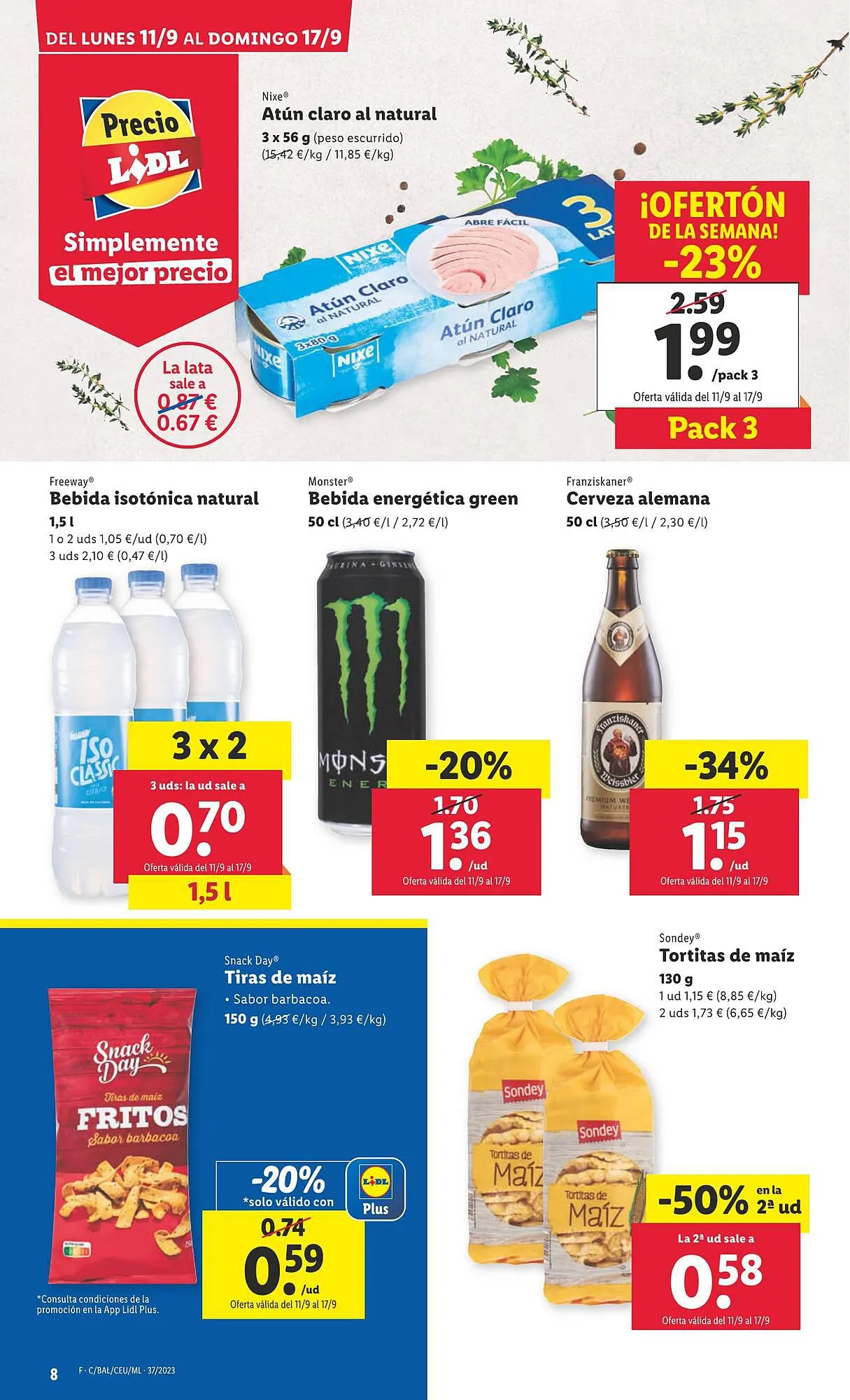 Catálogo de Folleto Lidl 11 de septiembre al 17 de septiembre 2023 - Página 28