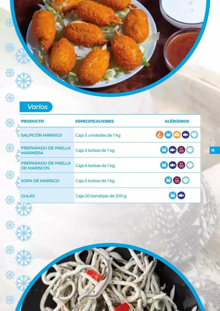 Catálogo de Catálogo de productos congelados 7 de octubre al 31 de diciembre 2024 - Página 13