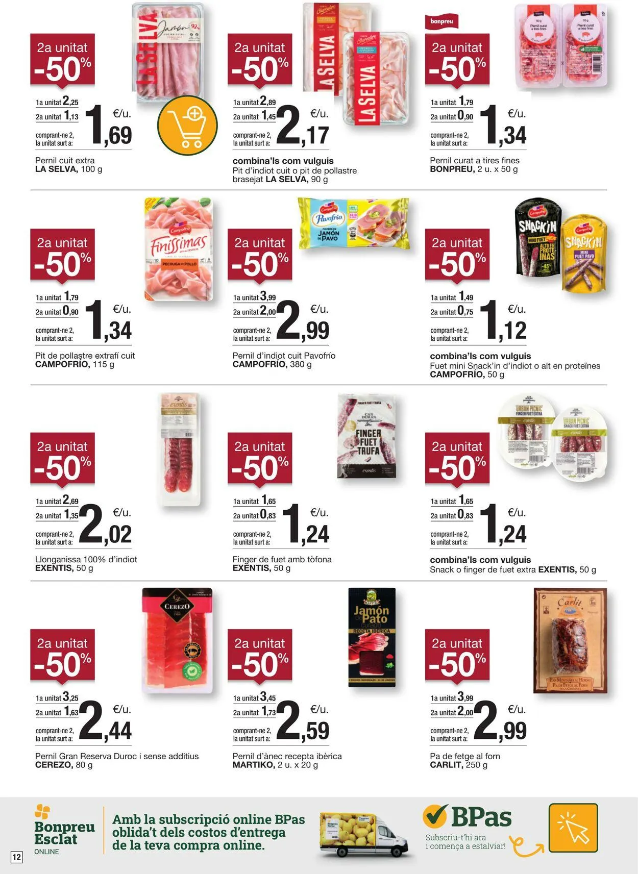 Catálogo de Bonpreu Oferta actual 11 de abril al 25 de abril 2025 - Página 12