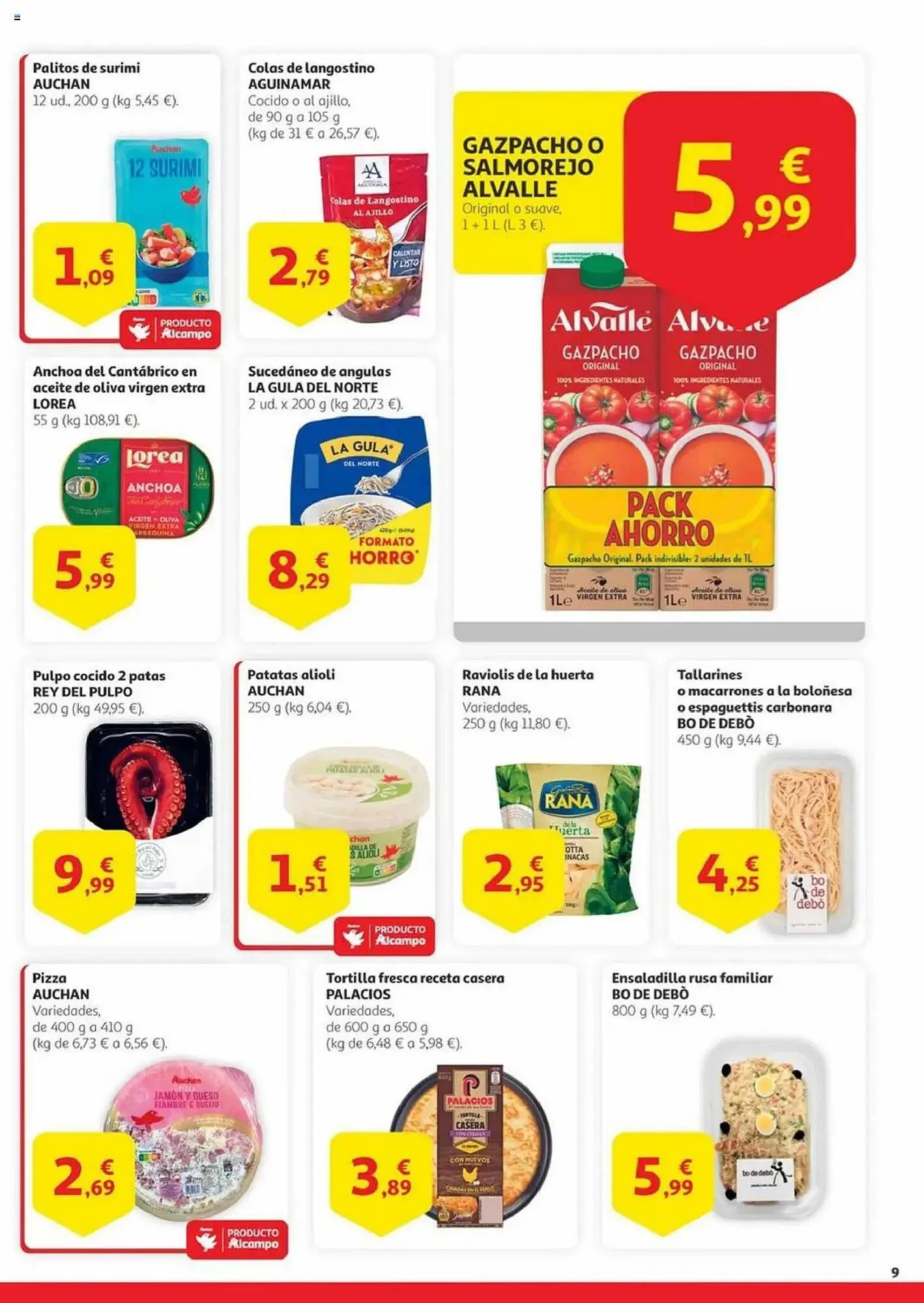 Catálogo de Folleto Alcampo 20 de mayo al 2 de junio 2025 - Página 9