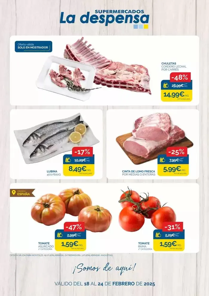 Válido del 18 al 24 de Febrero - 1