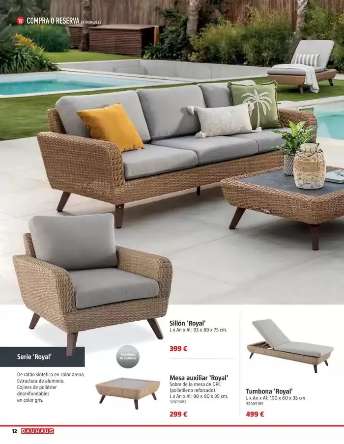 Catálogo de VERANO. Jardín, terraza, balcón.  26 de marzo al 20 de abril 2025 - Página 12