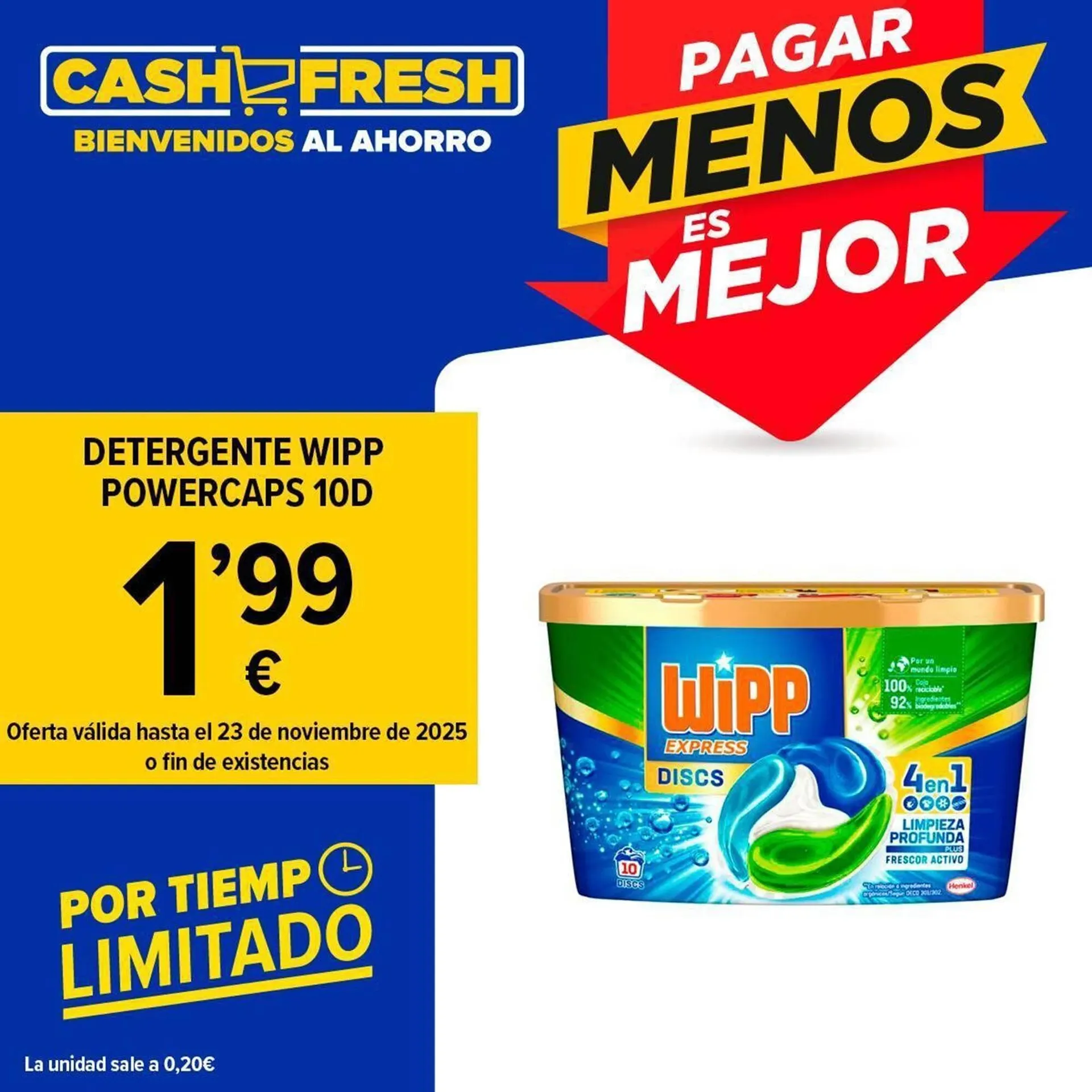 Catálogo de Folleto Cash Fresh 19 de noviembre al 23 de noviembre 2025 - Página 1
