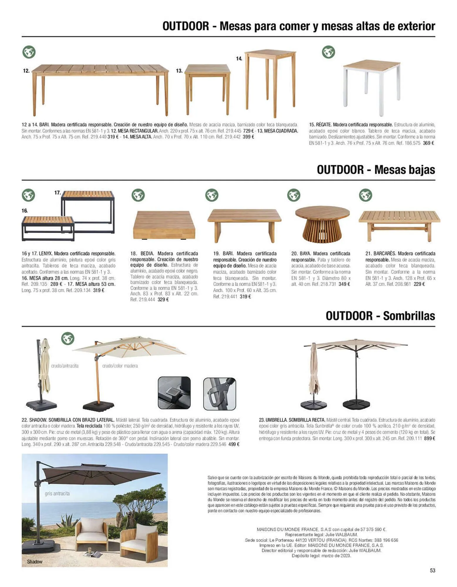 Catálogo de Folleto Maisons du Monde 3 de mayo al 4 de enero 2024 - Página 55