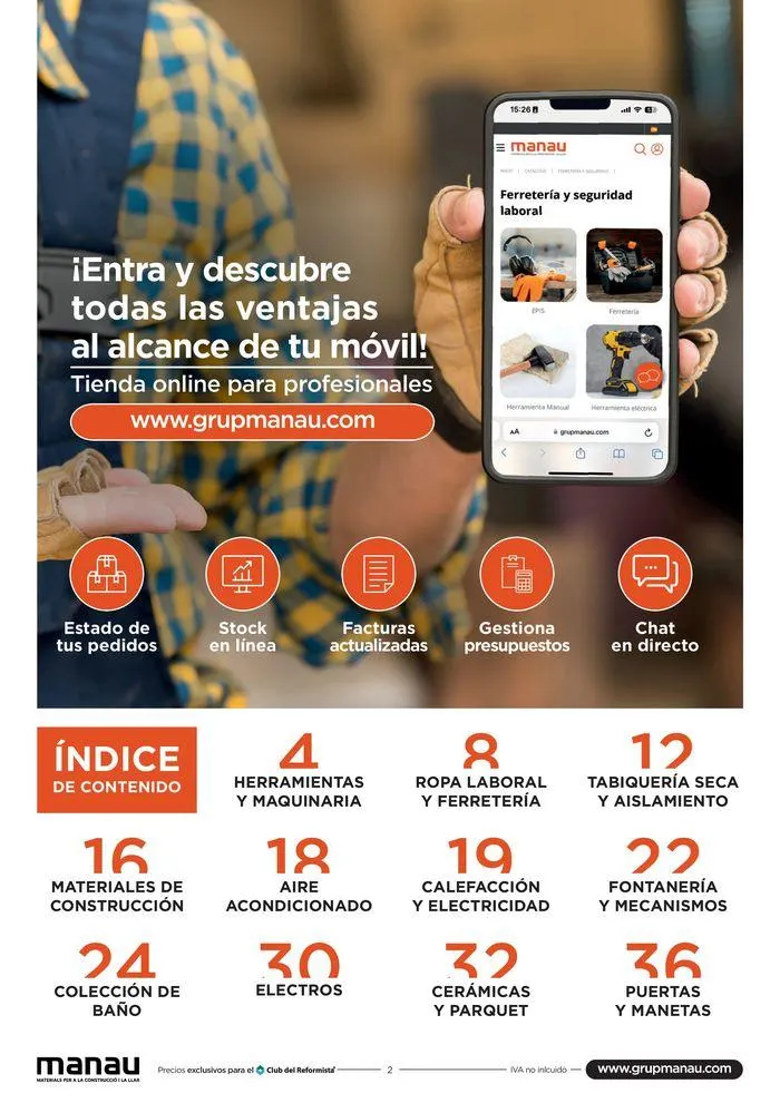 Catálogo de Catálogo Manau 26 de junio al 31 de diciembre 2024 - Página 2