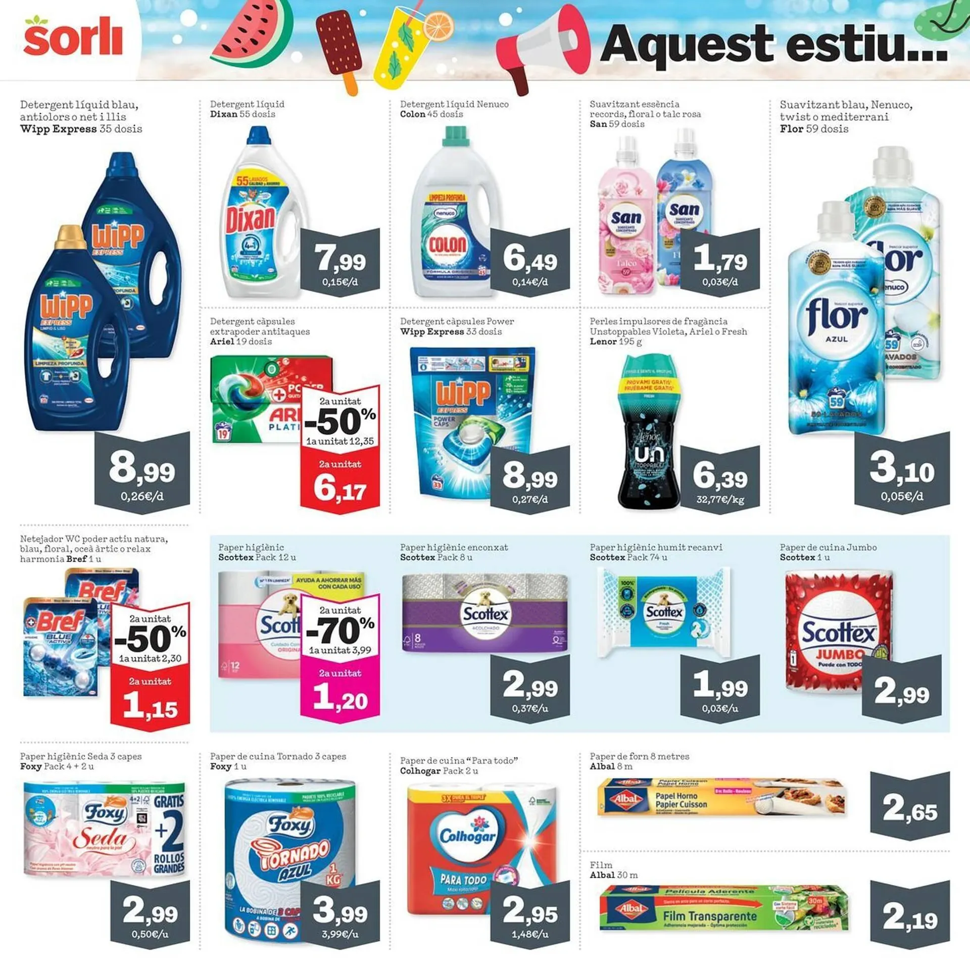 Catálogo de Folleto Sorli 2 de julio al 29 de julio 2025 - Página 38