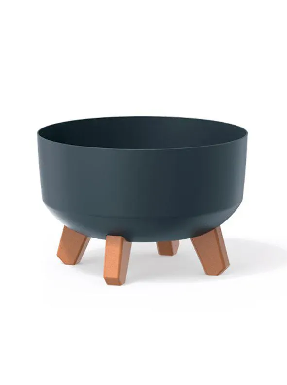 Macetero redondo Colección Gracia, con patas