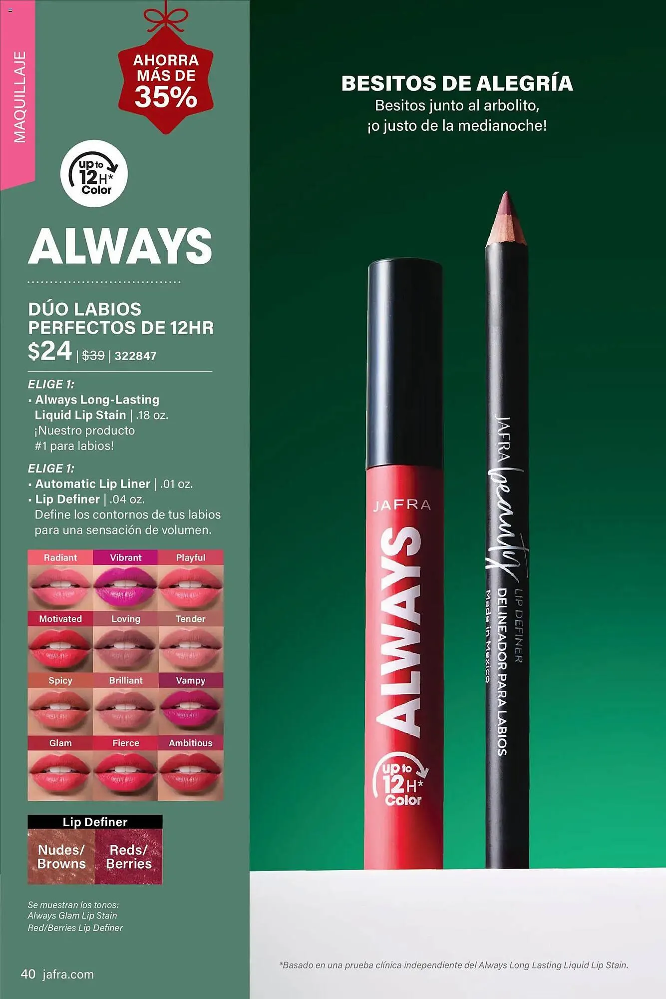 Catálogo de Catálogo JAFRA 1 de diciembre al 31 de diciembre 2025 - Página 40