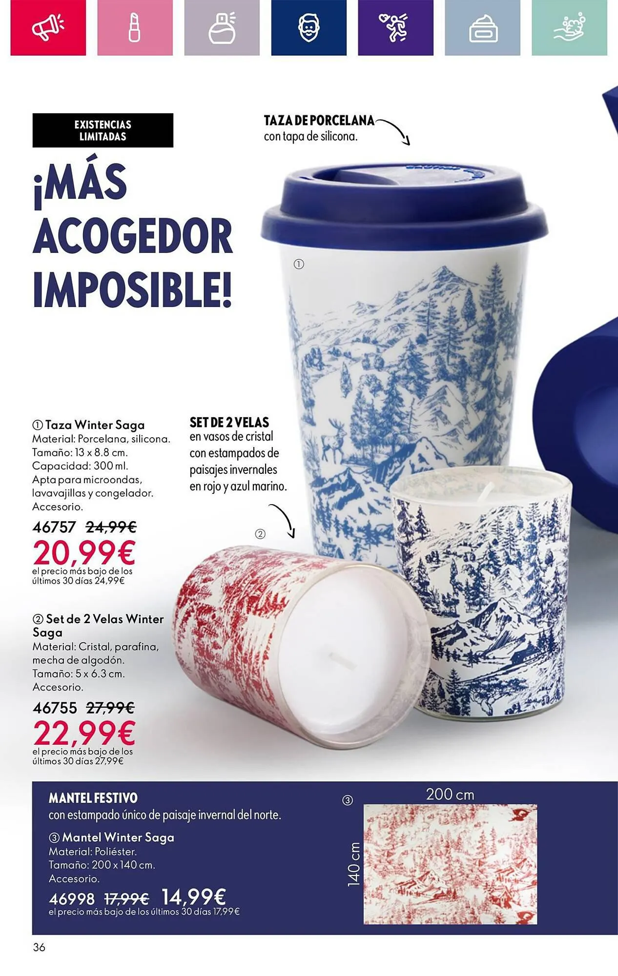 Catálogo de Folleto Oriflame 2 de enero al 22 de enero 2024 - Página 36