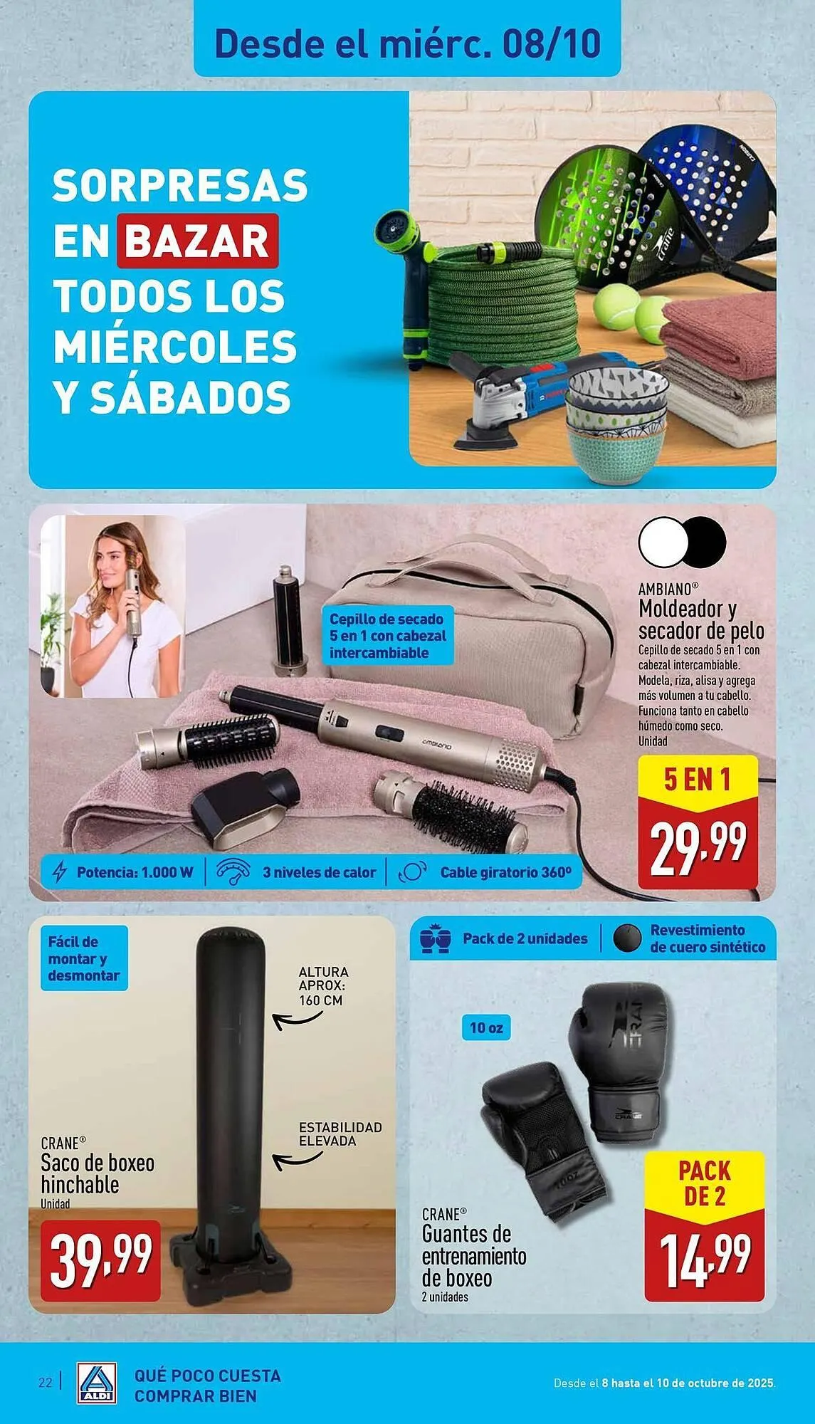 Catálogo de Folleto ALDI 8 de octubre al 12 de octubre 2025 - Página 22