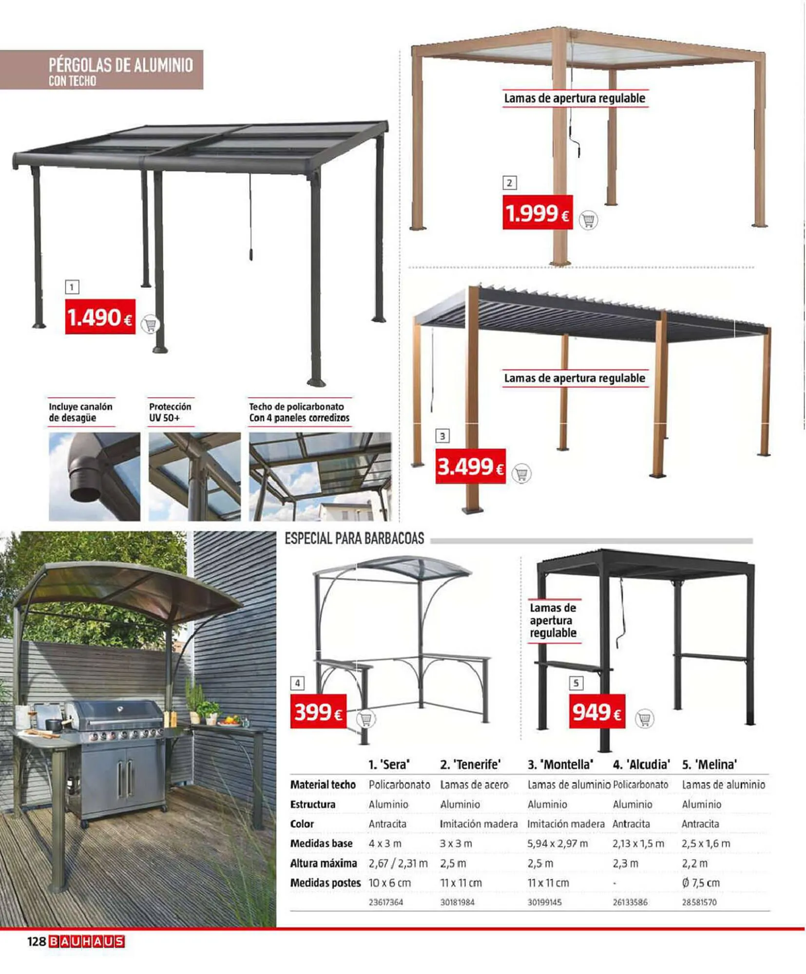 Catálogo de Folleto Bauhaus 7 de marzo al 15 de agosto 2023 - Página 128