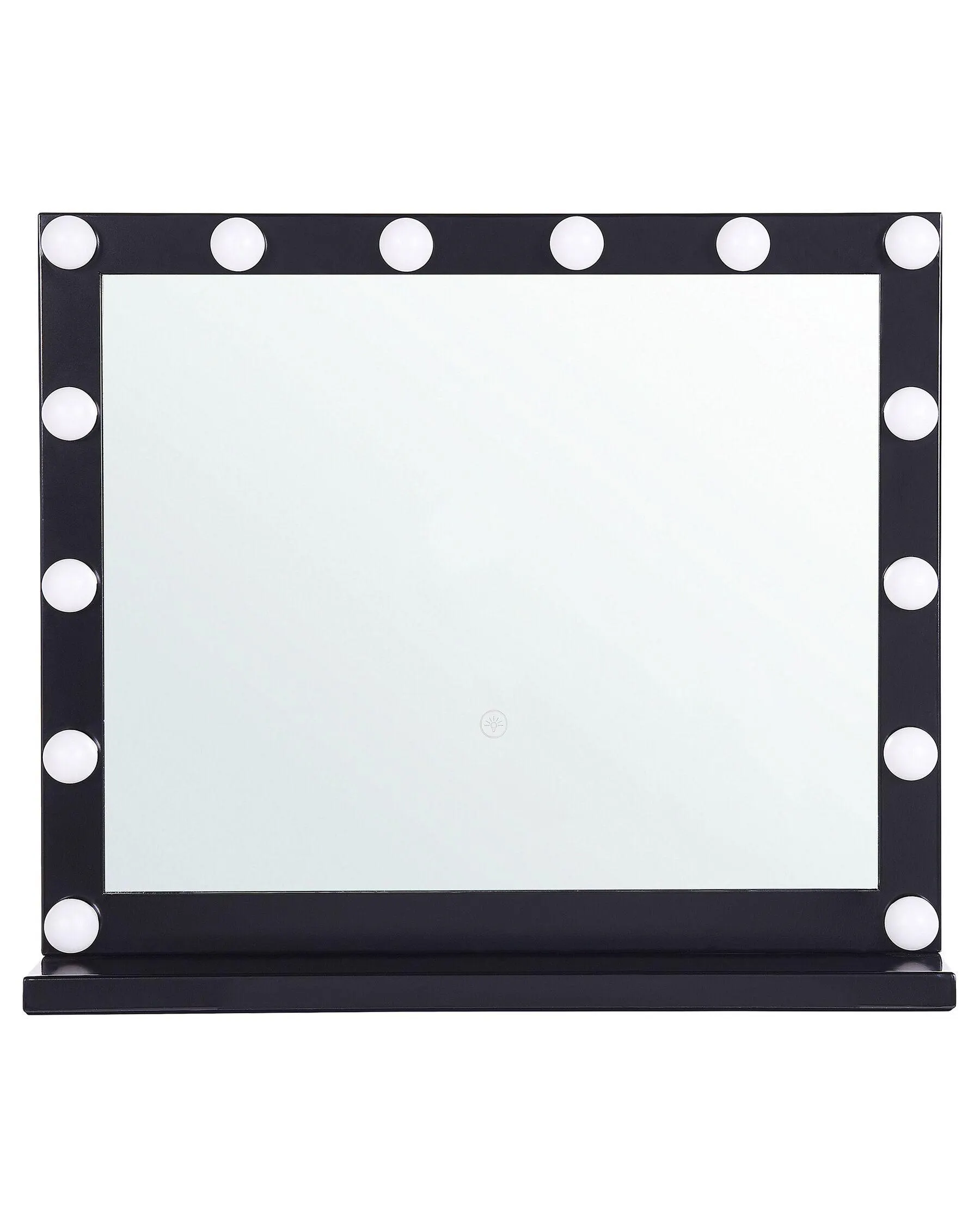 Espejo de tocador LED BEAUVOIR Negro