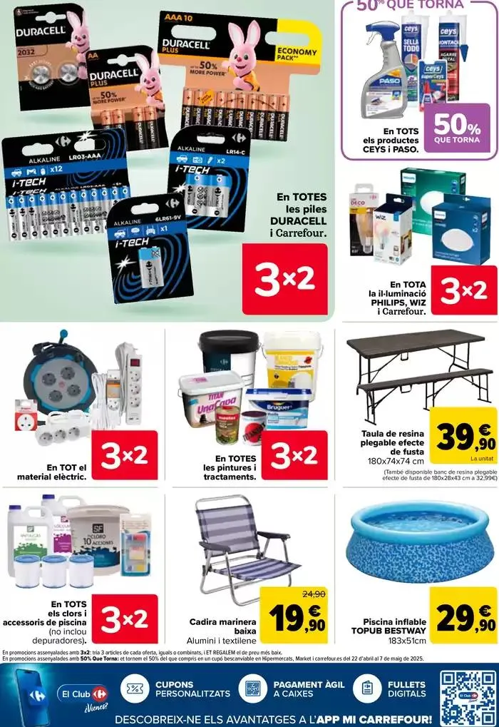 Catálogo de 50% QUE VUELVE + 3x2 10 de abril al 21 de abril 2025 - Página 60