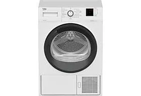 Secadora - Beko DHS 7413 GA0, Bomba de calor, 7 Kg, Ultra silenciosa, Antiarrugas, Blanco