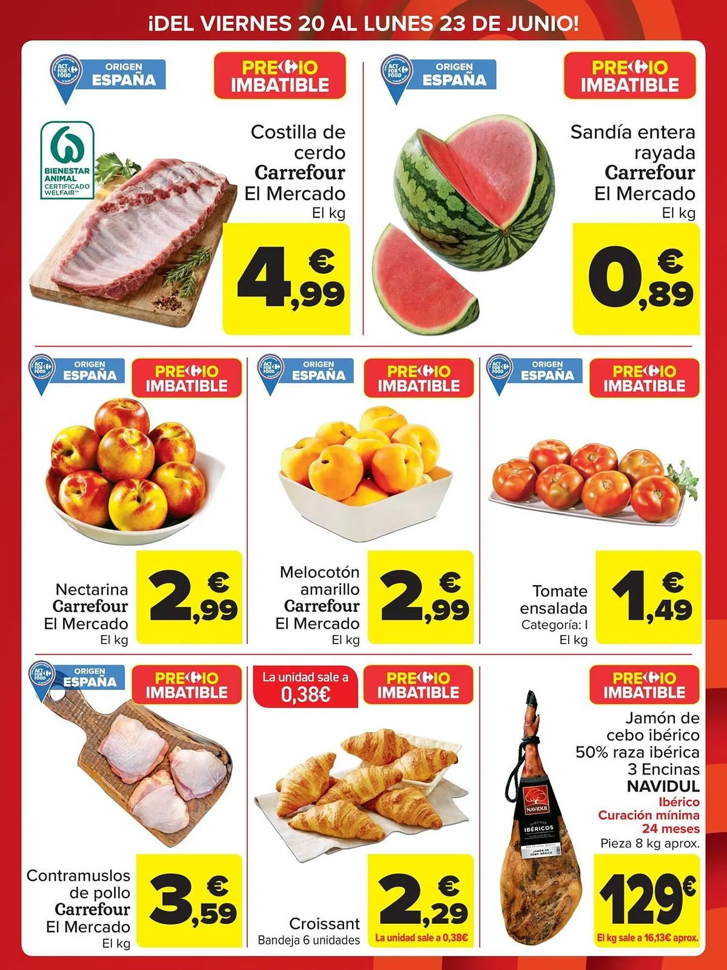 Catálogo de Folleto Carrefour 20 de junio al 23 de junio 2025 - Página 3