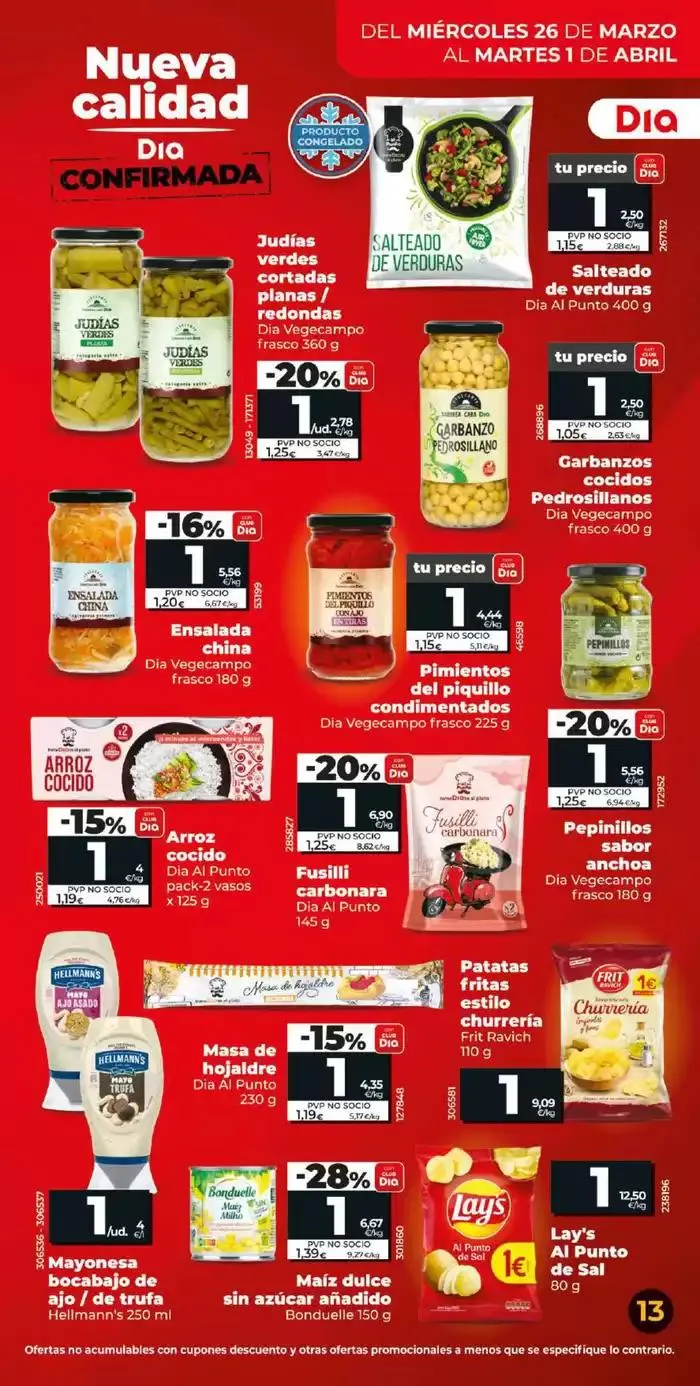 Catálogo de Ahorro a lo grande del 26/03 al 01/04  26 de marzo al 1 de abril 2025 - Página 13