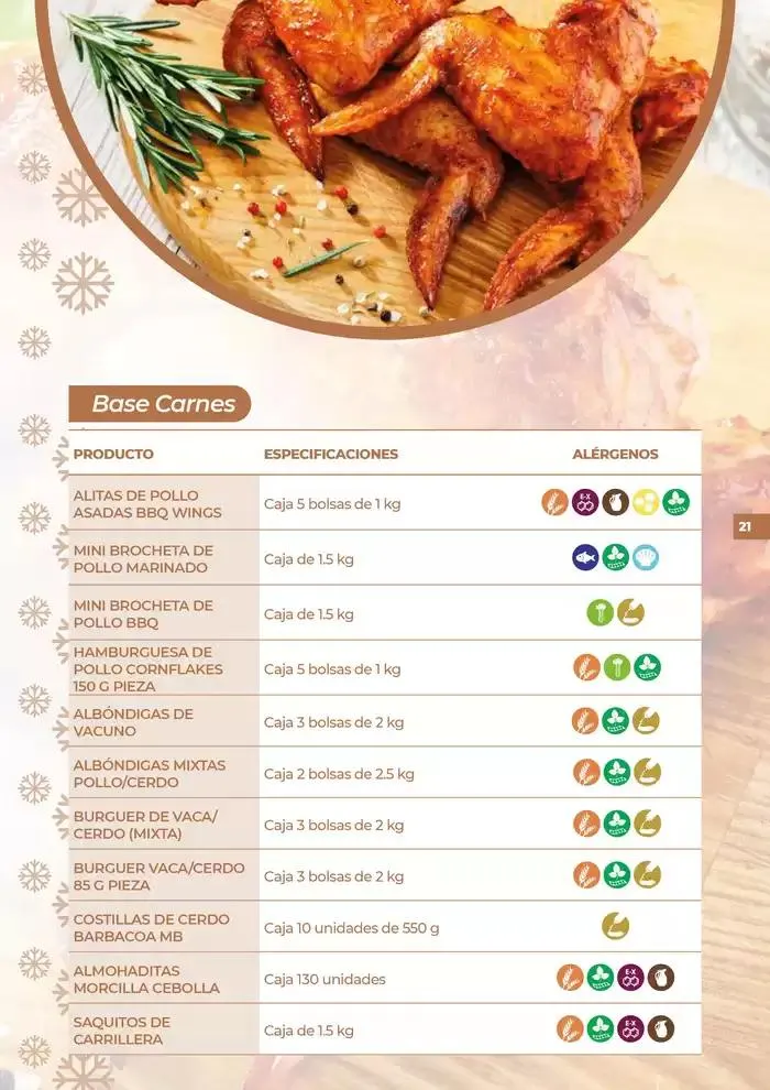 Catálogo de Catálogo de productos congelados 7 de octubre al 31 de diciembre 2024 - Página 21