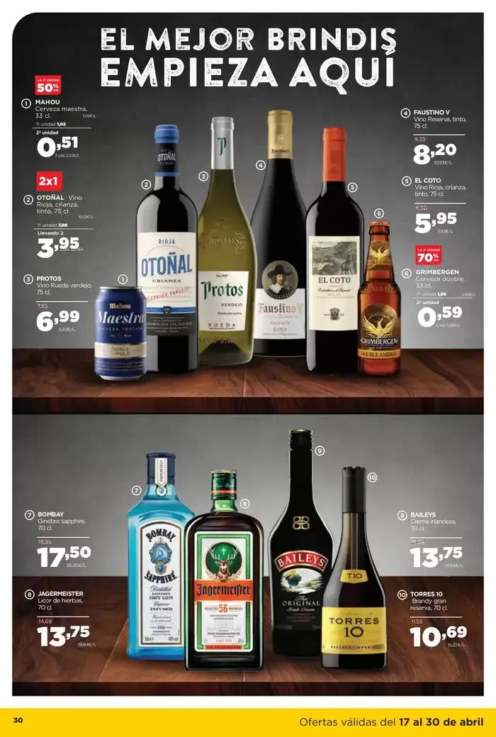 Catálogo de Ofertas válidas en Castilla y León y Galicia del 17 al 30 de abril 17 de abril al 30 de abril 2025 - Página 30