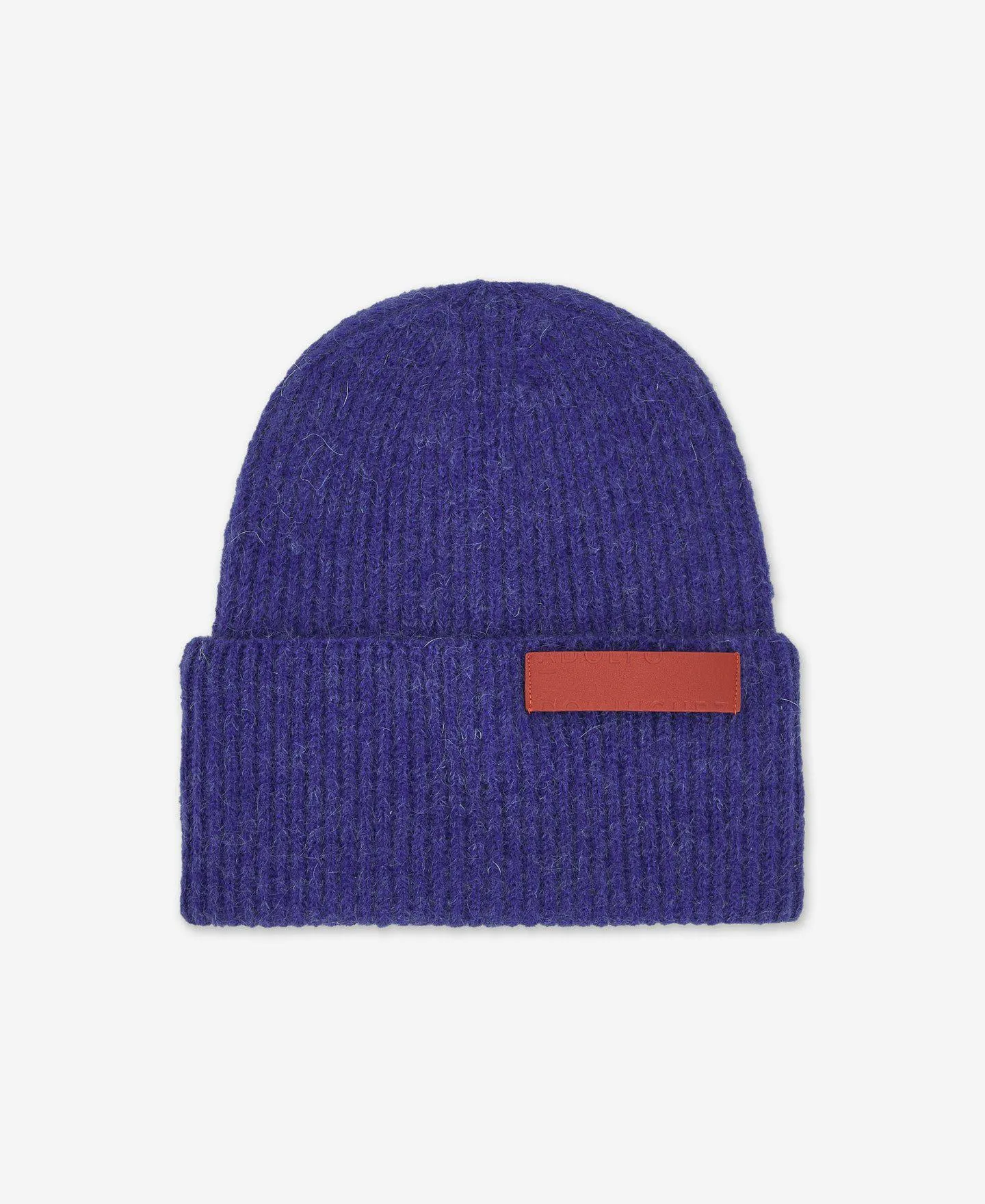 Ribbed beanie for women