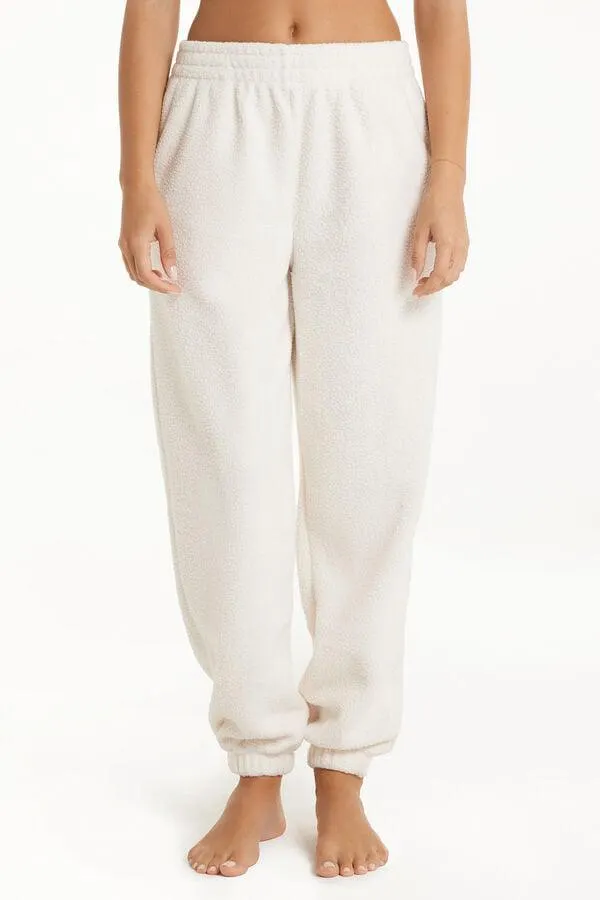 Pantalón de Chándal de Forro Polar con Puños