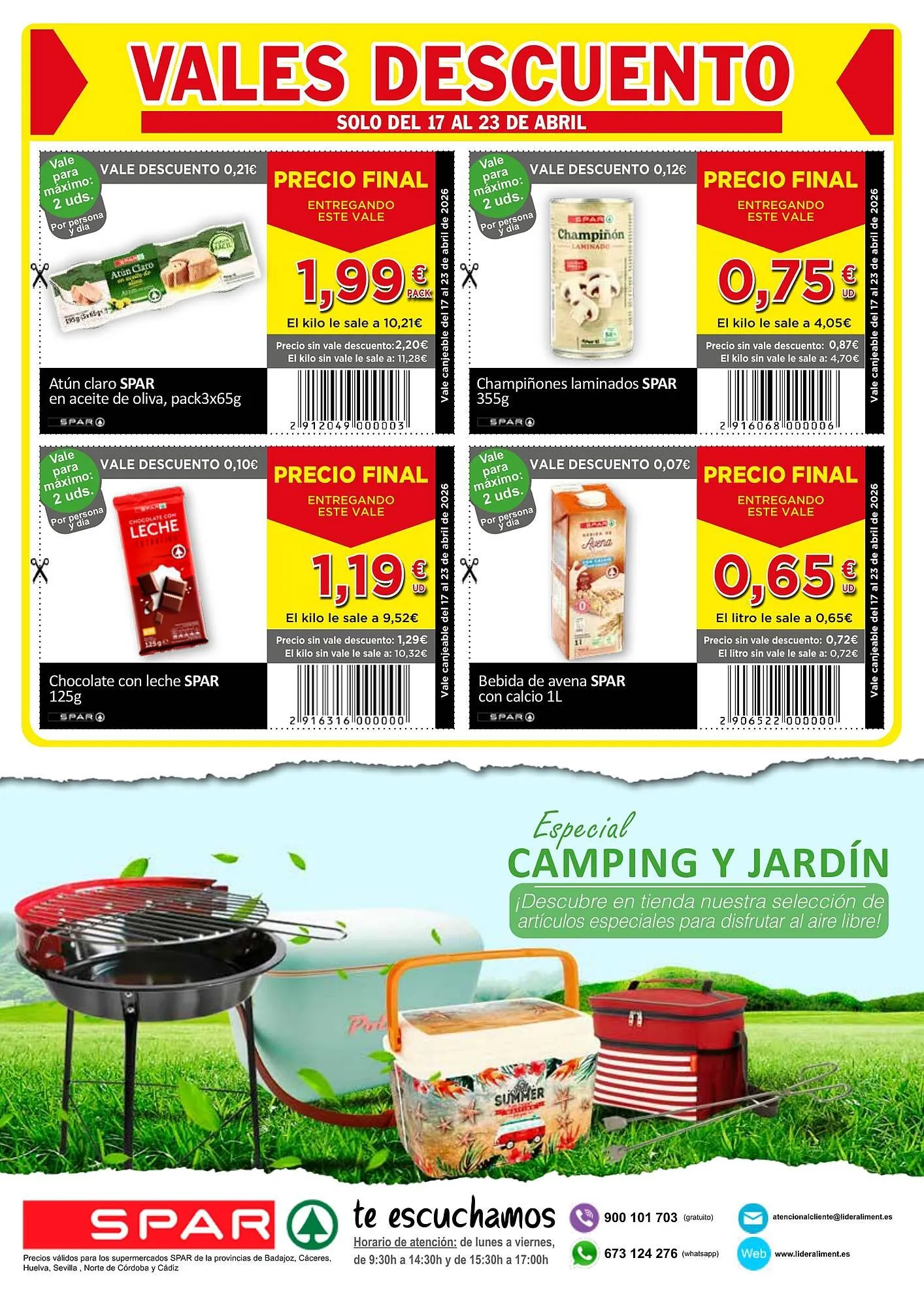 Catálogo de Folleto SPAR 17 de abril al 3 de mayo 2026 - Página 12