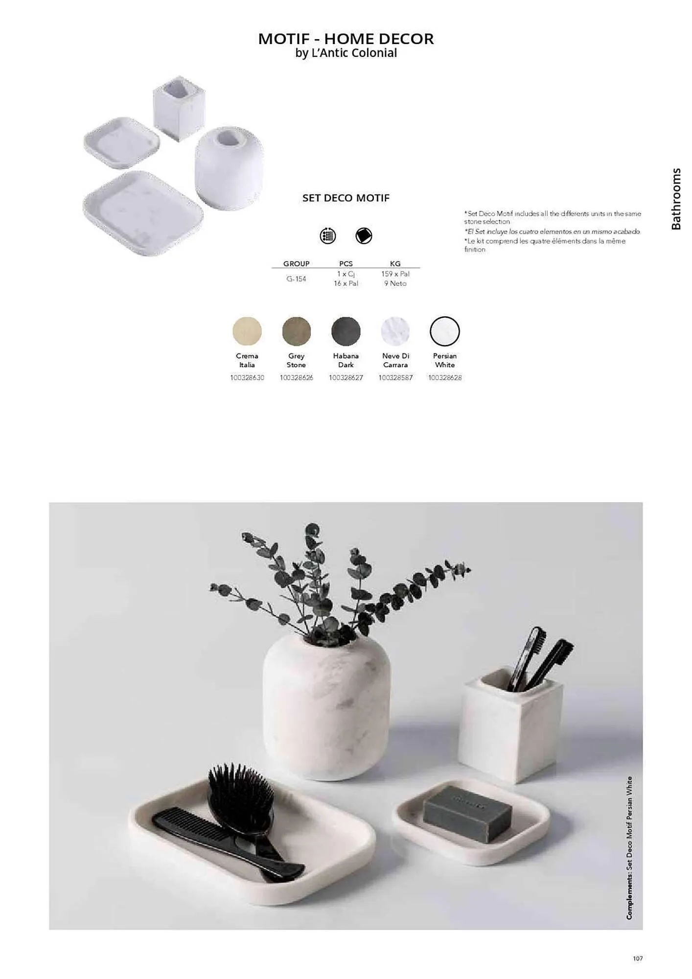 Catálogo de Folleto Porcelanosa 31 de marzo al 8 de febrero 2024 - Página 114