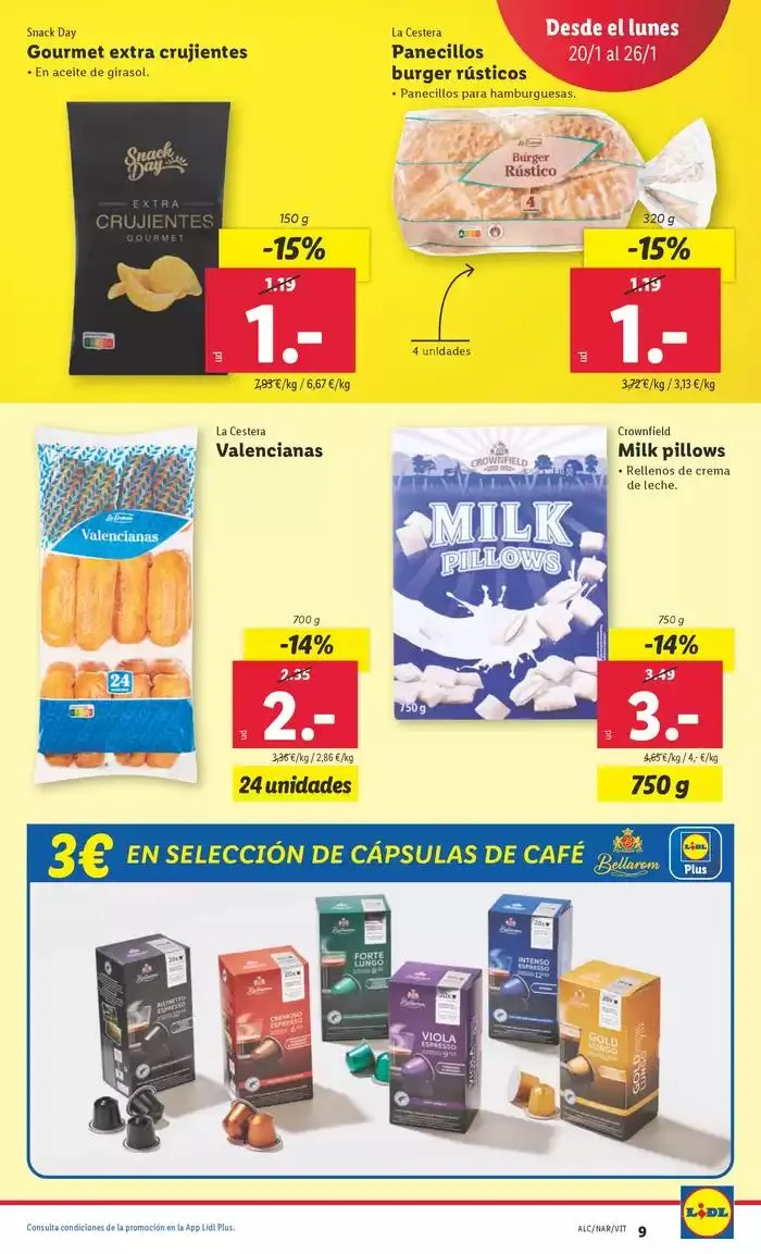 Catálogo de № 1 PRECIO - Ofertas válidas del 20/01 al 26/01 20 de enero al 26 de enero 2025 - Página 9