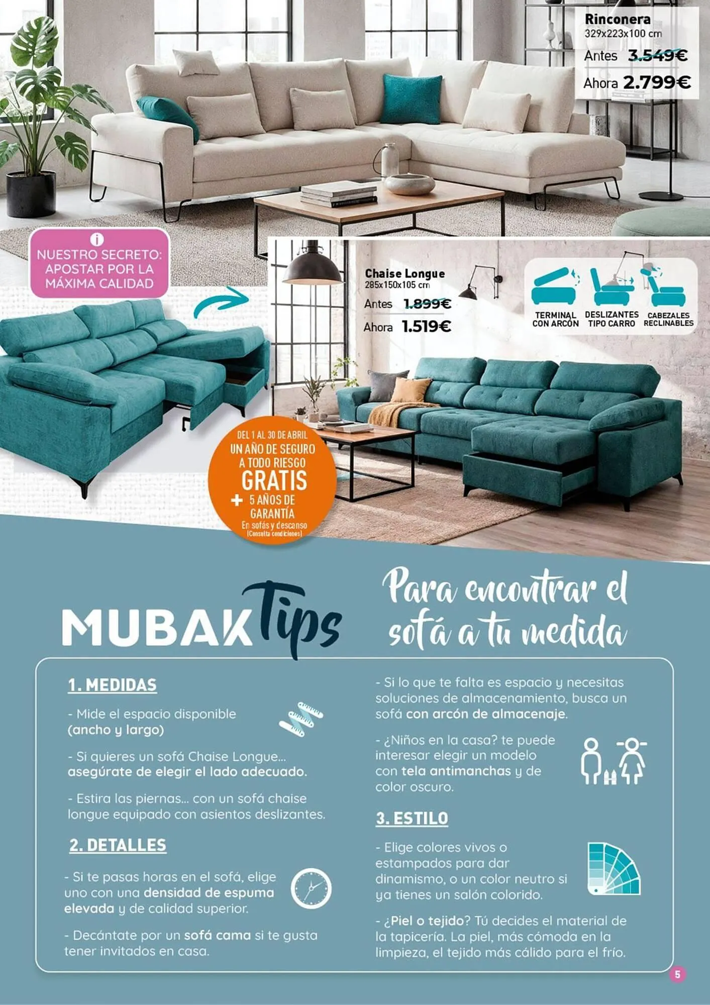 Catálogo de Folleto Mubak 1 de abril al 30 de abril 2026 - Página 5