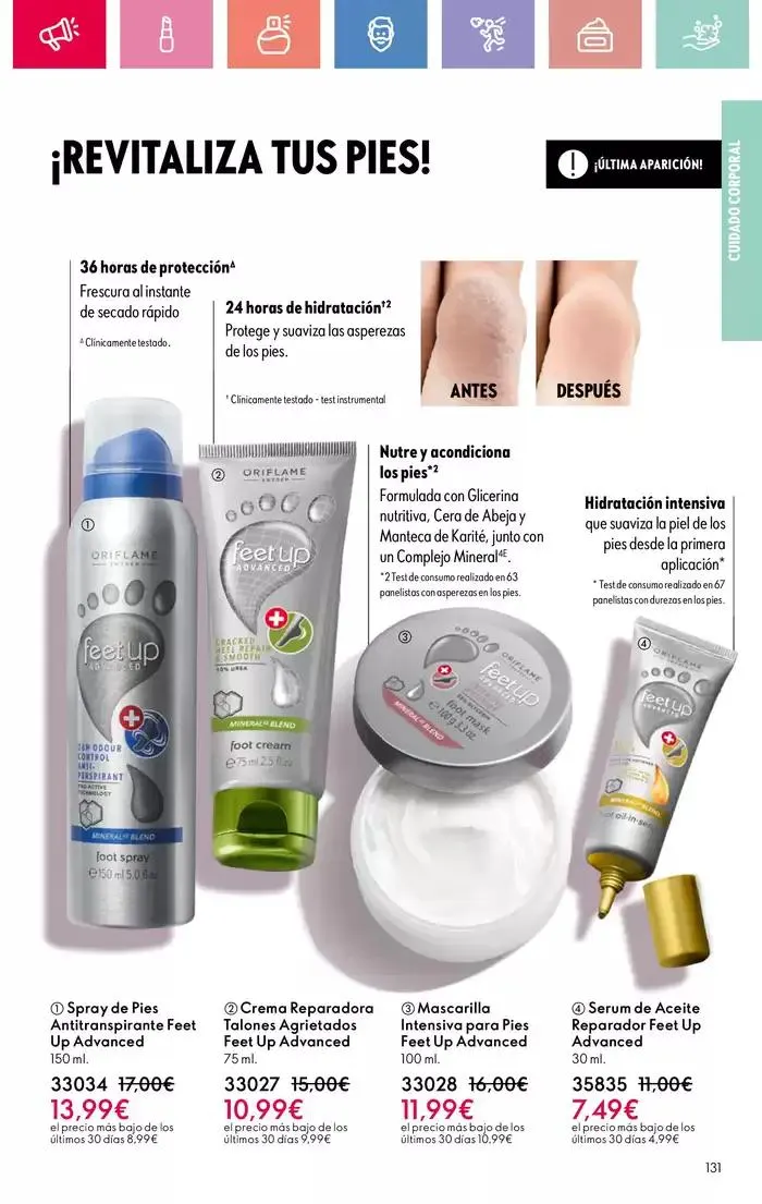 Catálogo de Catálogo Oriflame 30 de marzo al 19 de abril 2025 - Página 131