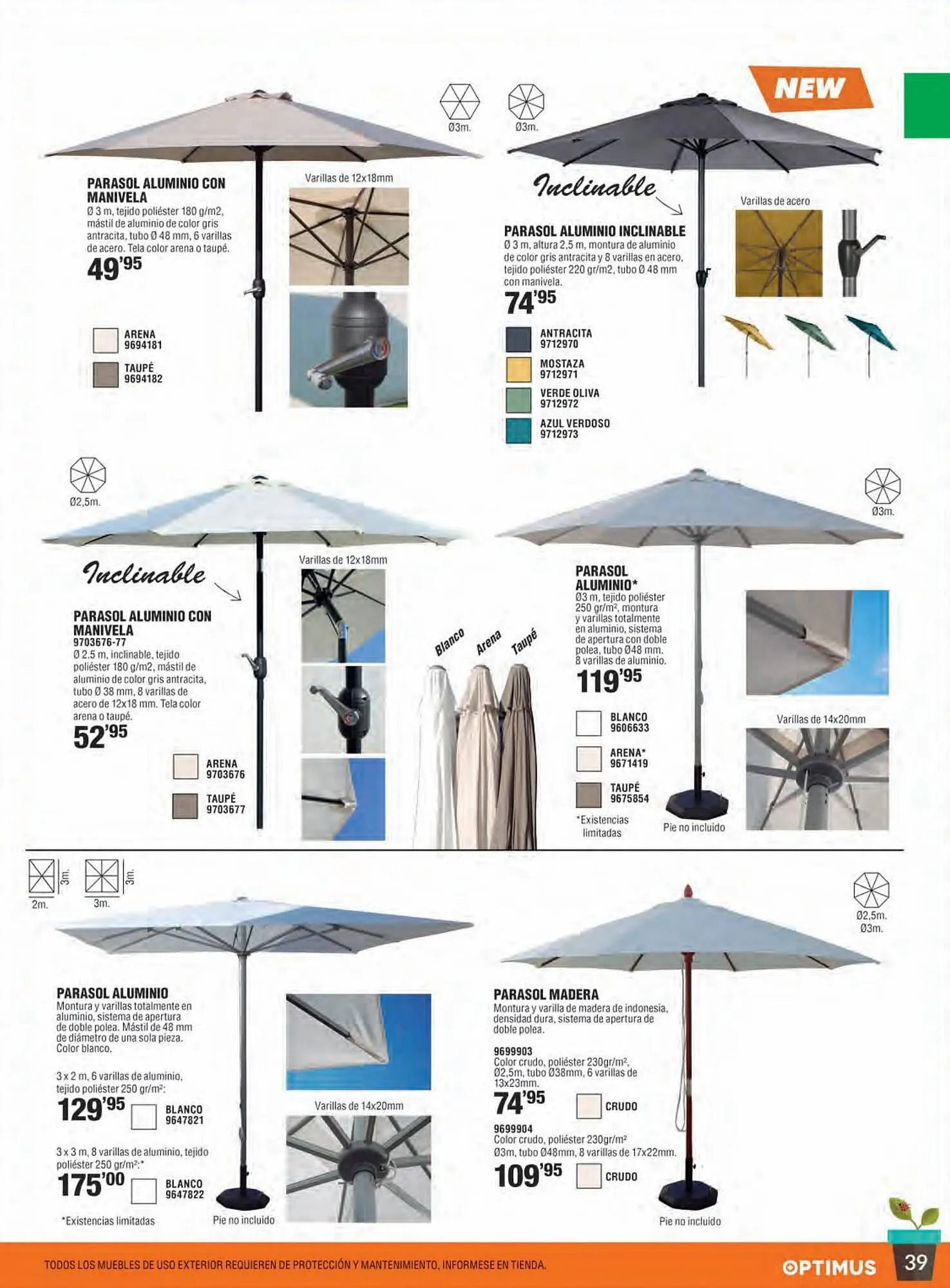 Catálogo de Folleto Optimus 27 de marzo al 31 de agosto 2023 - Página 39