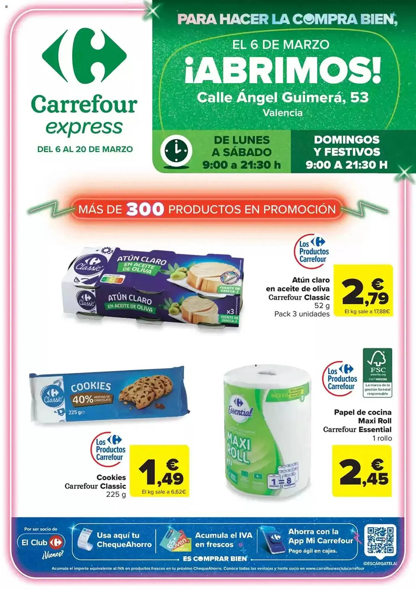 Catálogo de Folleto Carrefour Express 6 de marzo al 20 de marzo 2026 - Página 1