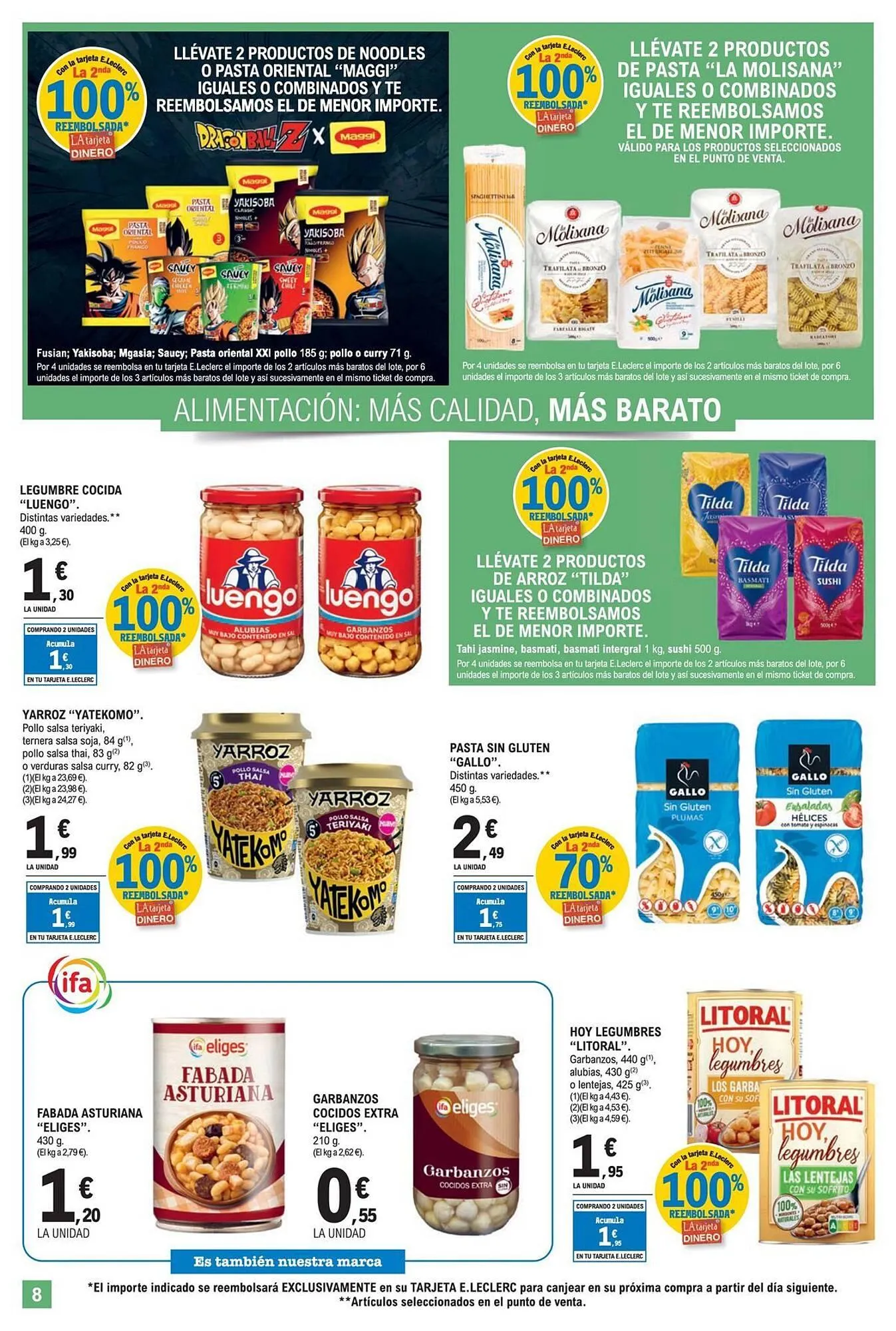Catálogo de Catálogo E.Leclerc 11 de marzo al 22 de marzo 2026 - Página 8