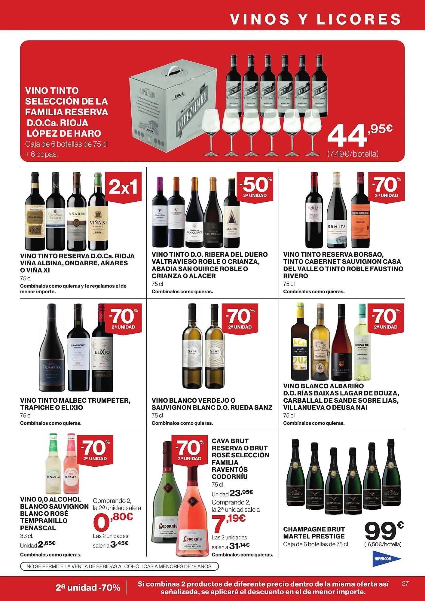 Catálogo de Catálogo Hipercor 26 de febrero al 11 de marzo 2026 - Página 27