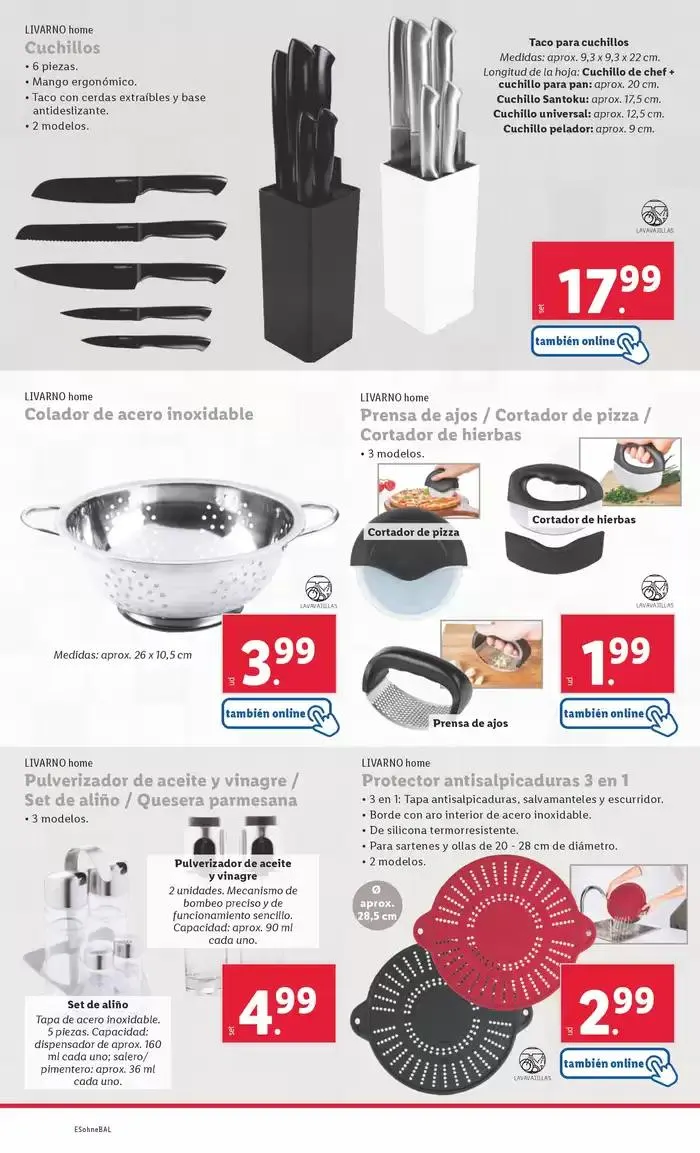 Catálogo de ¡Bazar Lidl! Ofertas válidas del 12/05 al 18/05 12 de mayo al 18 de mayo 2025 - Página 6