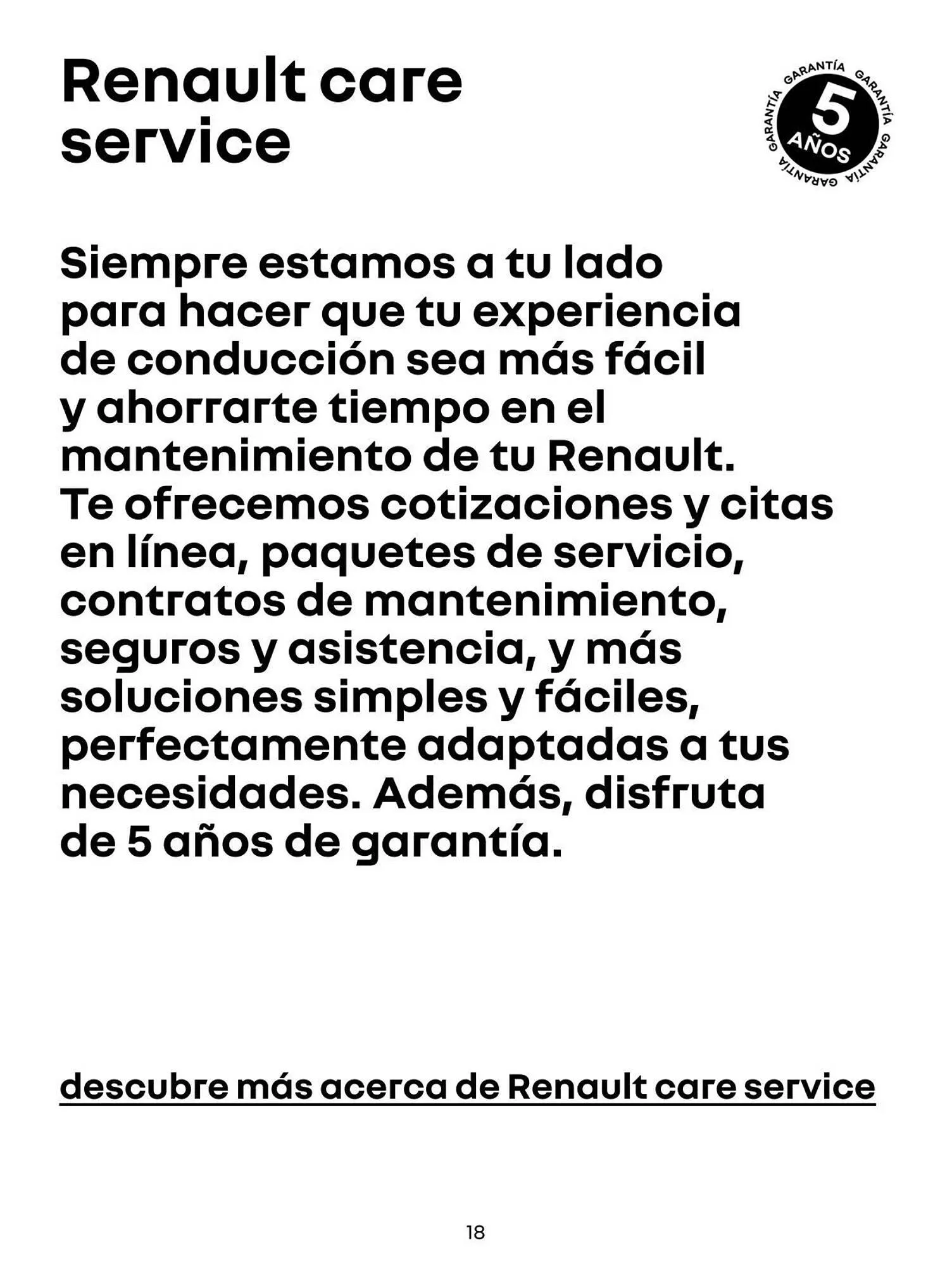 Catálogo de Folleto Renault 5 de septiembre al 31 de diciembre 2025 - Página 18
