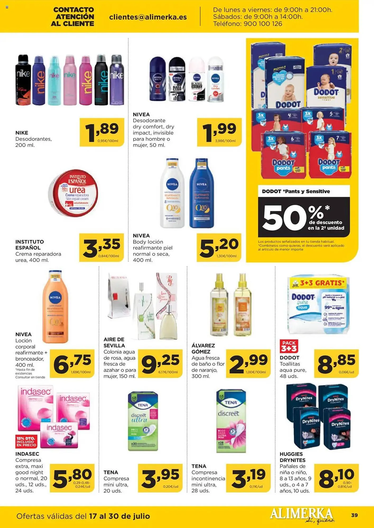 Catálogo de Folleto Alimerka 17 de julio al 30 de julio 2025 - Página 40