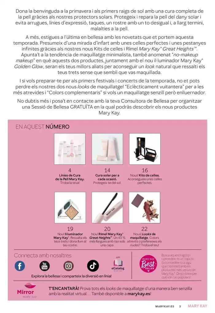 Catálogo de Folleto "Belleza Mary Kay" Catalán - Primavera 2025 16 de abril al 30 de abril 2025 - Página 3
