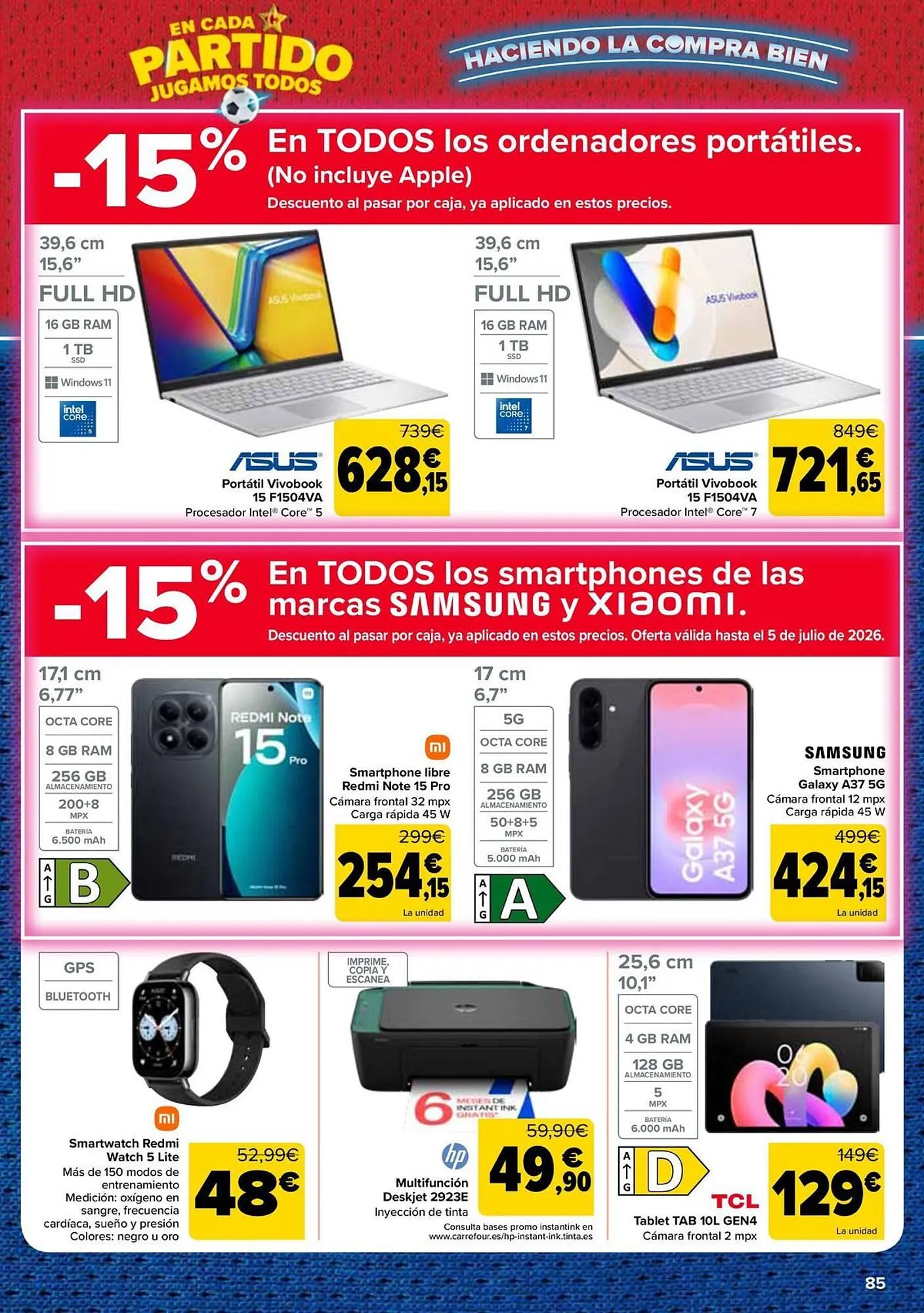 Catálogo de Folleto Carrefour 25 de junio al 13 de julio 2026 - Página 85