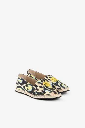 Alpargatas Mirror Snake con estampado Jaguar