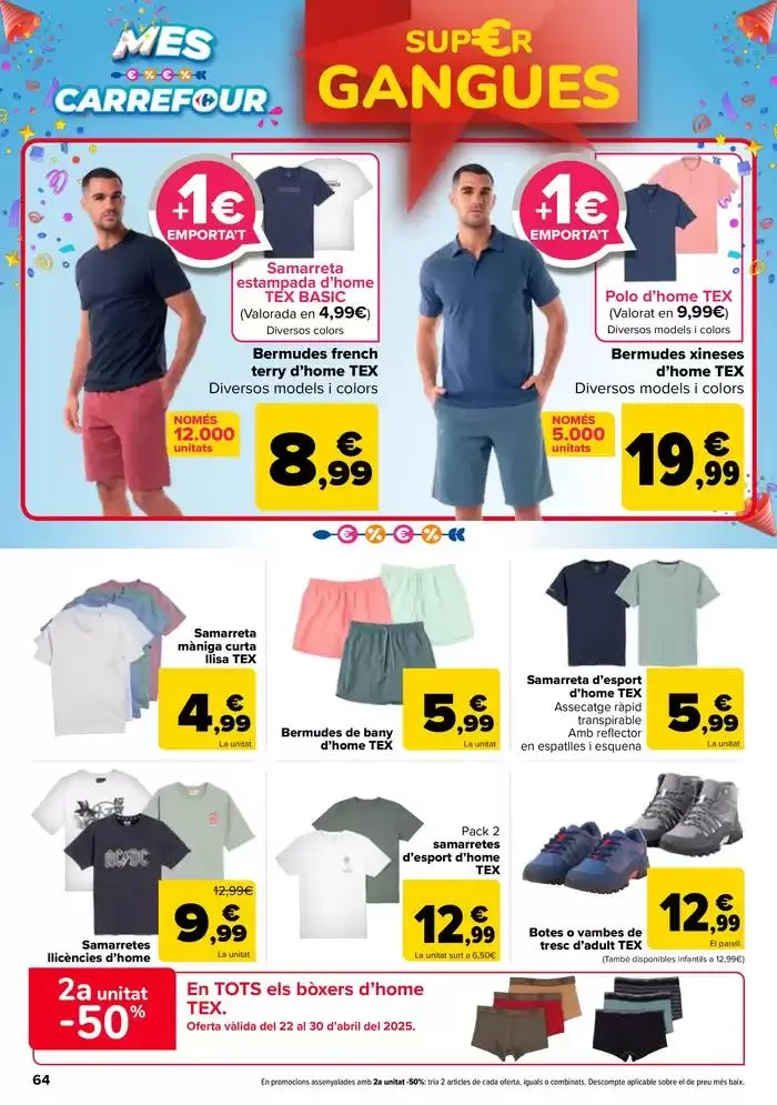 Catálogo de 3x2 + CHOLLOS 22 de abril al 12 de mayo 2025 - Página 64