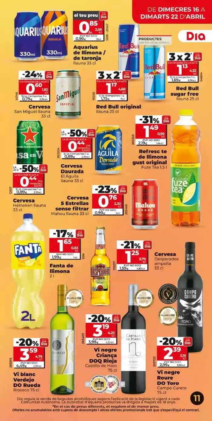 Catálogo de Nova Qualitat Dia del 16/04 al 22/04 16 de abril al 22 de abril 2025 - Página 11
