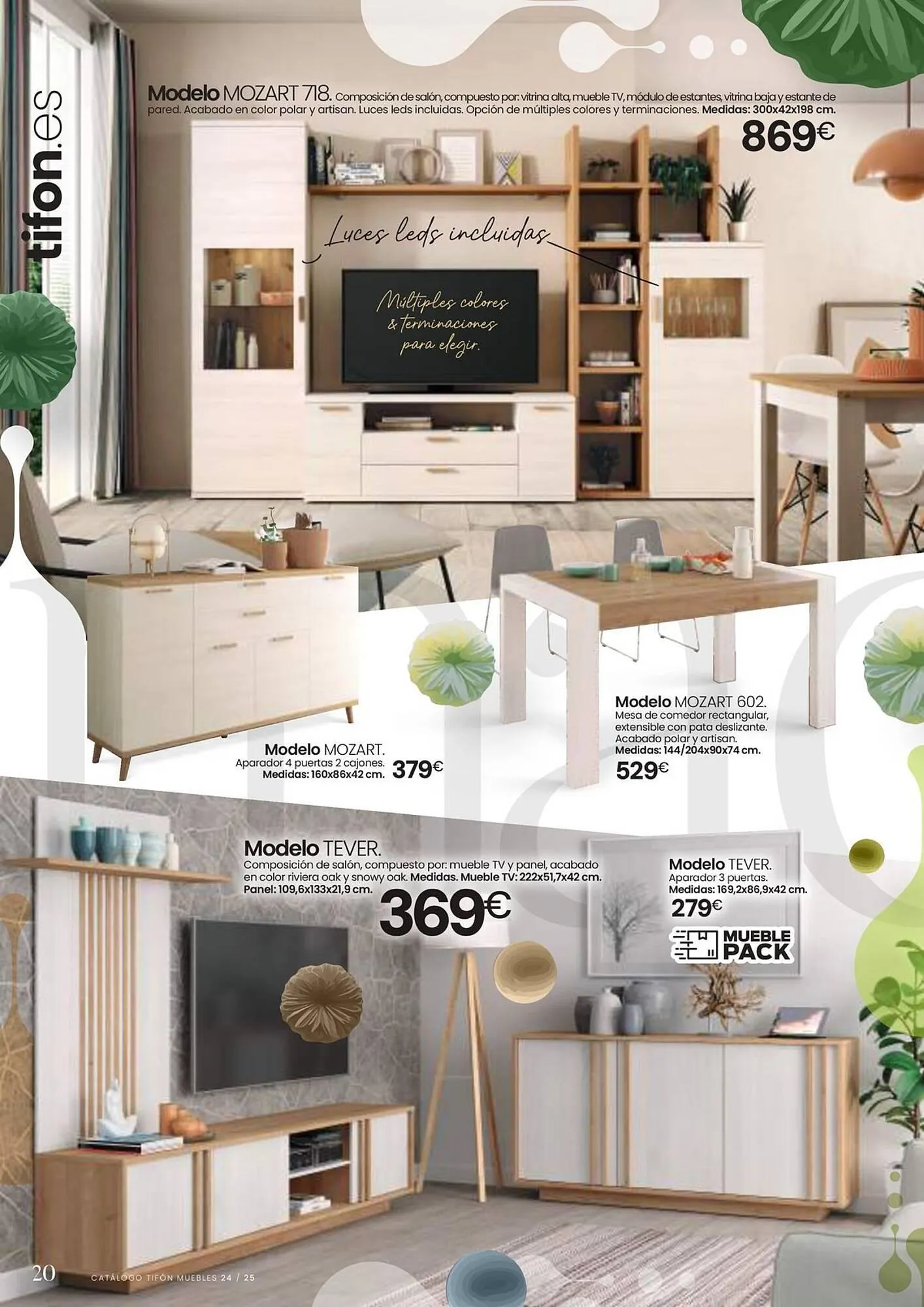 Catálogo de Folleto Tifón Hipermueble 12 de julio al 31 de mayo 2025 - Página 20