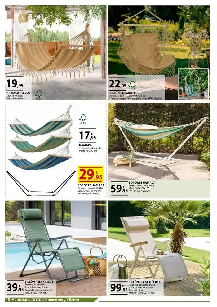 Catálogo de JARDINES Y TERRAZAS 2025 8 de mayo al 15 de julio 2025 - Página 10