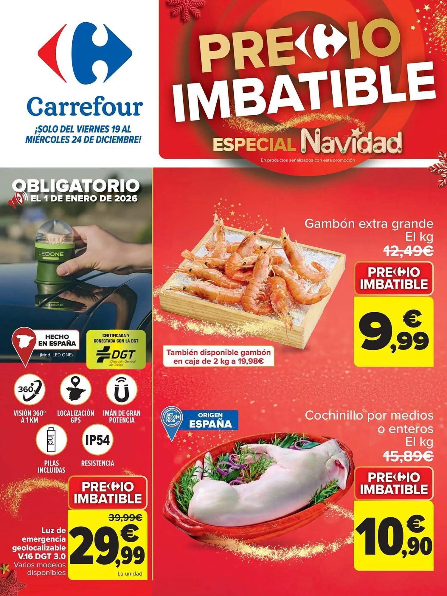 Catálogo de Folleto Carrefour 19 de diciembre al 24 de diciembre 2025 - Página 1