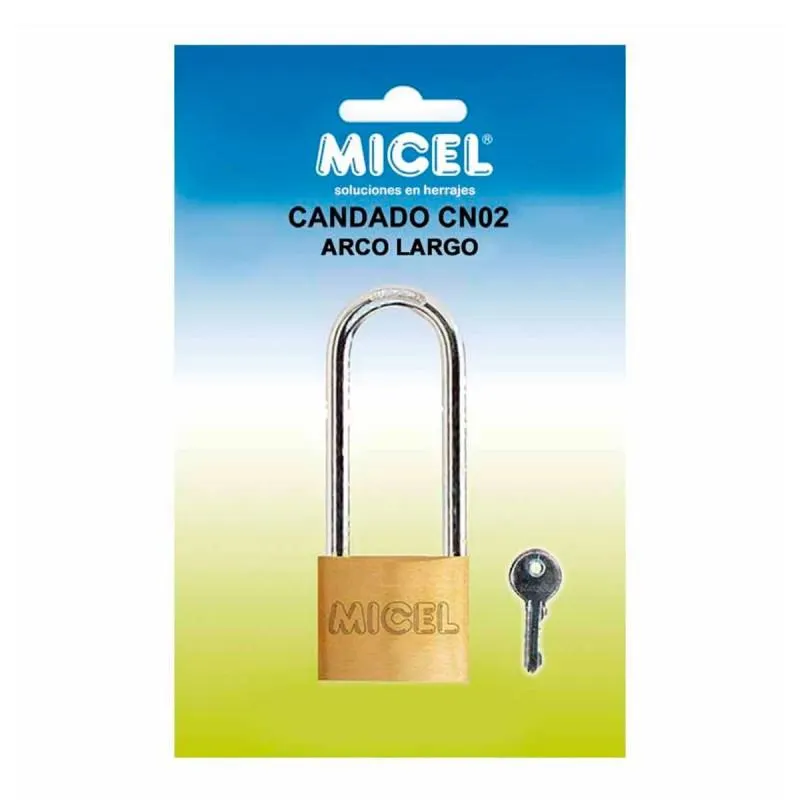 CANDADO ARCO MICEL LARGO CN02 13266