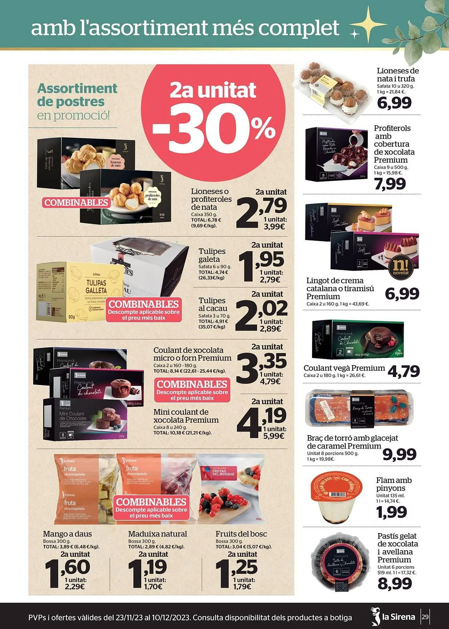 Catálogo de Folleto La Sirena 23 de noviembre al 10 de diciembre 2023 - Página 29