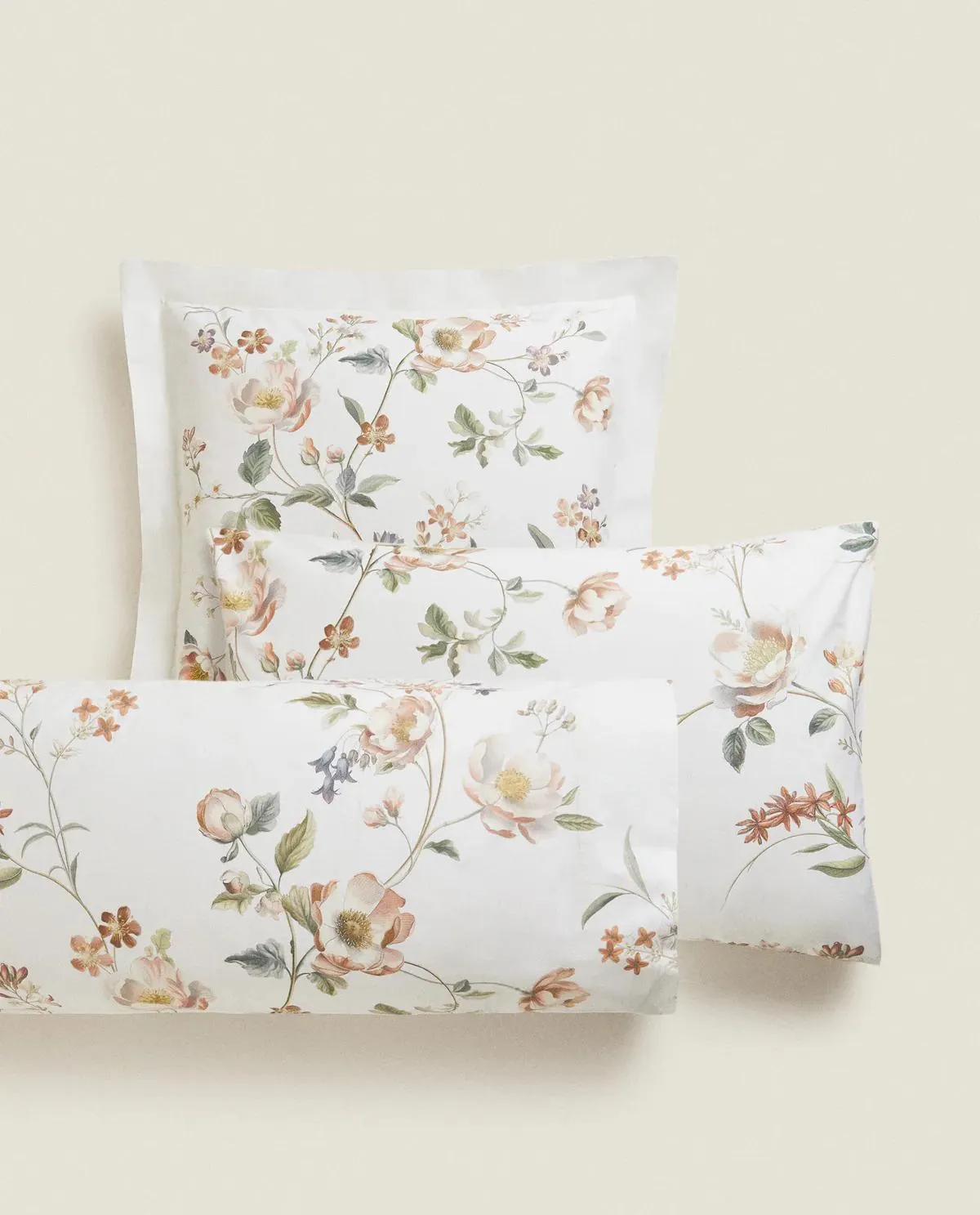 FUNDA DE ALMOHADA FLORAL