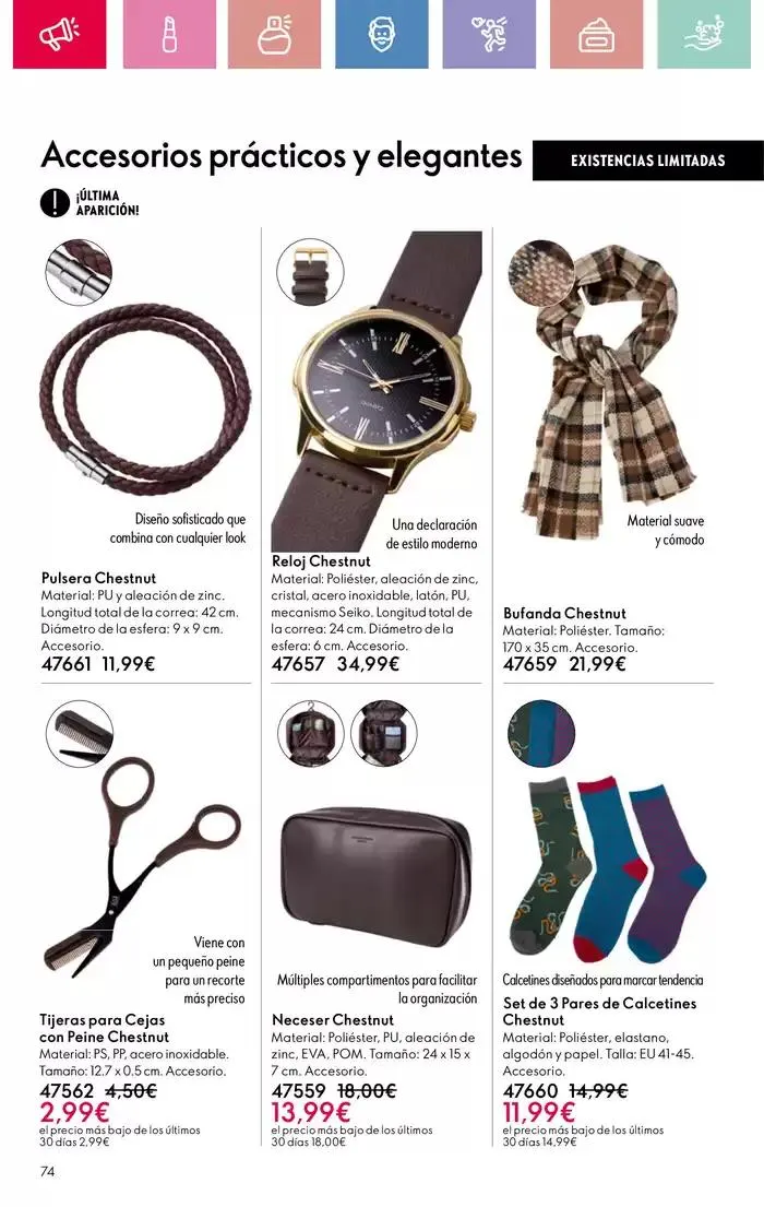 Catálogo de Catálogo Oriflame 9 de Marzo 29 de Marzo 9 de marzo al 29 de marzo 2025 - Página 74
